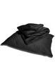 Liberator Liquid Velvet Sheet and Pillow Covers Set (King Size), Black, hi-res