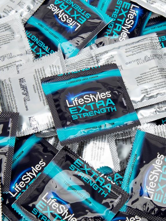 LifeStyles Extra Strength Latex Condoms (40 Count), , hi-res
