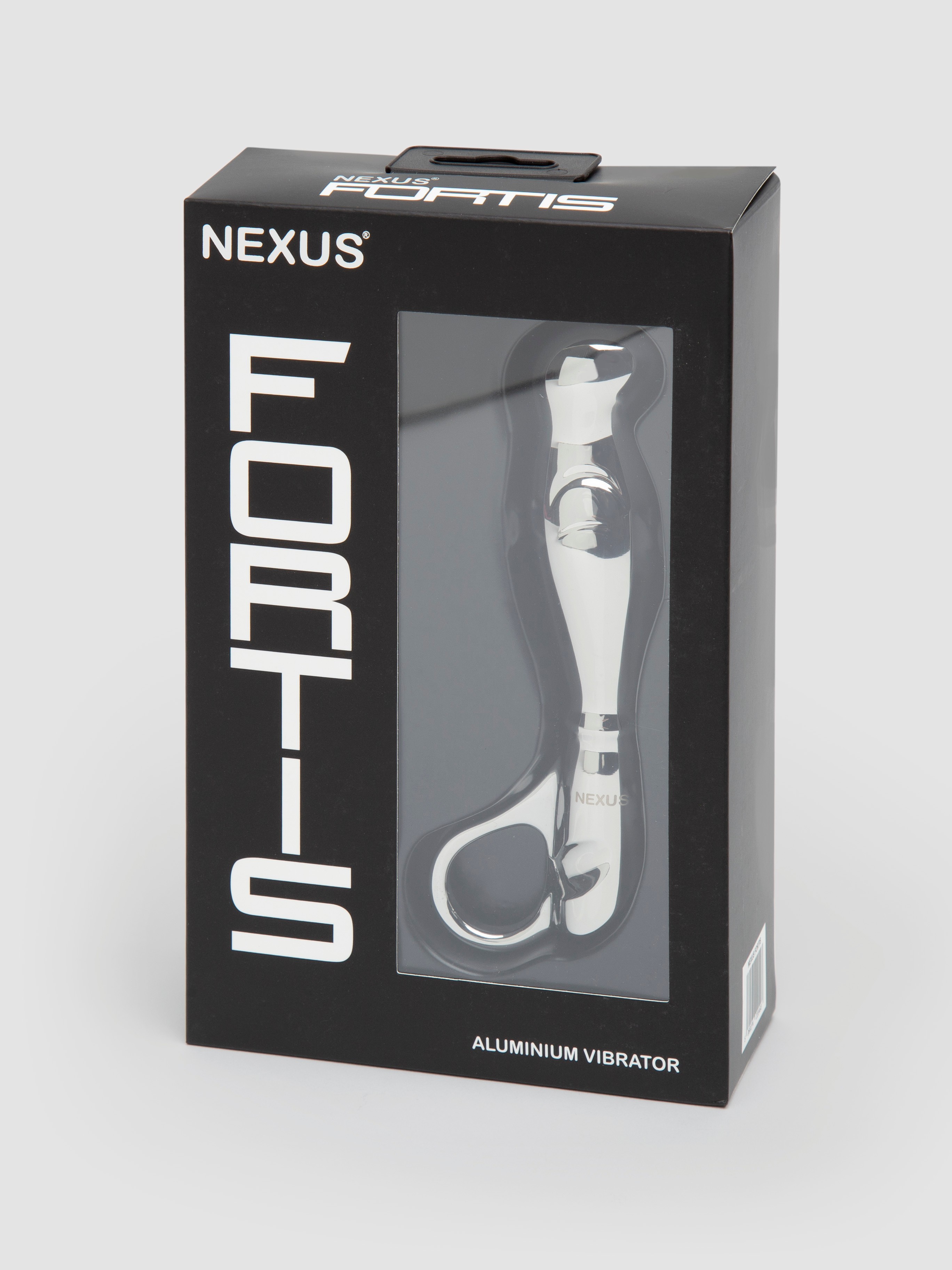 Nexus Fortis Metal Vibrating Prostate Massager, Silver, hi-res