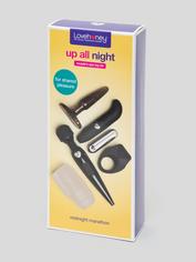 Kit de juguetes sexuales para parejas Up All Night de Lovehoney (6 artículos), Negro , hi-res