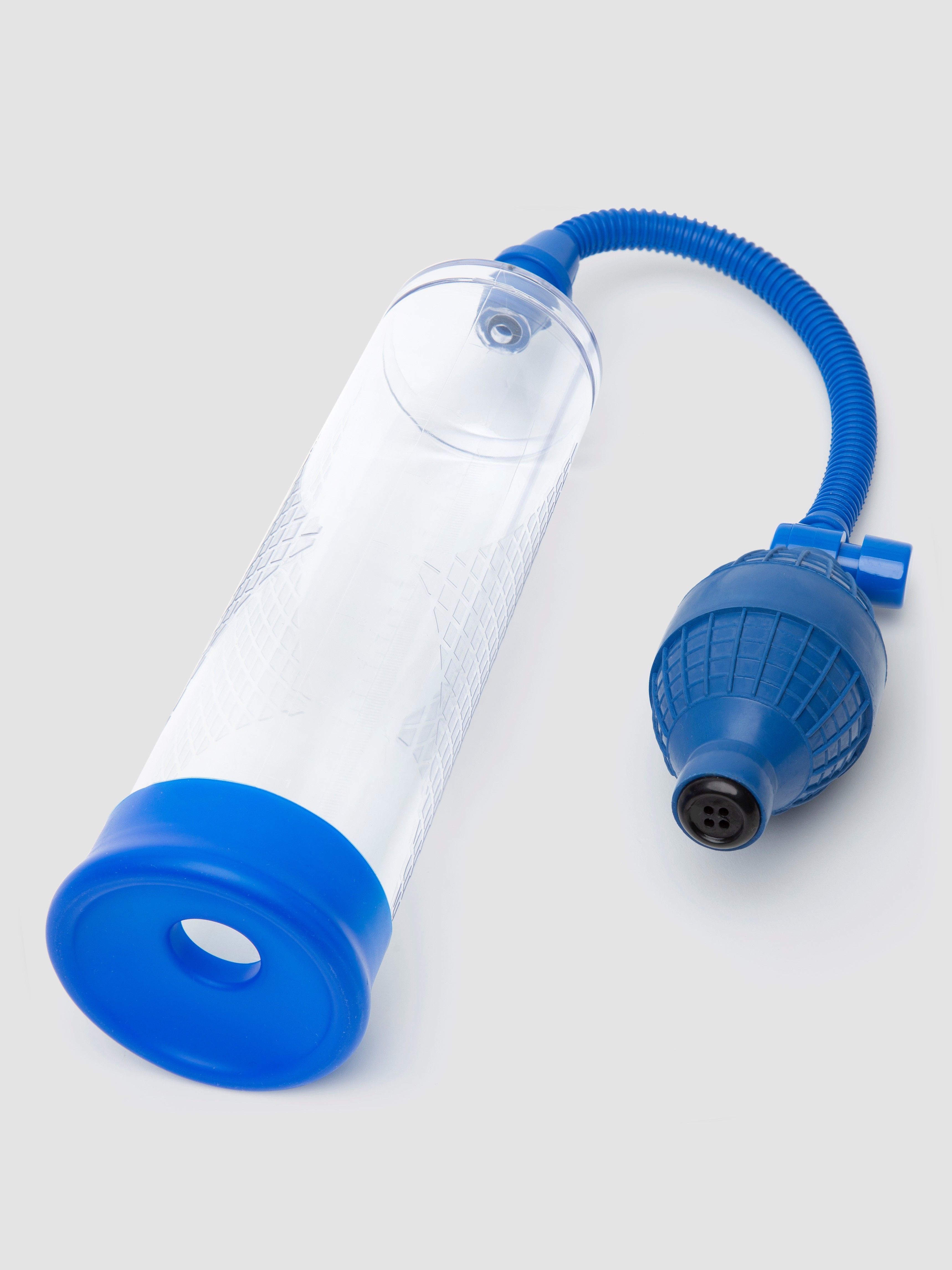 Lovehoney Power Tower Penis Pump Set 8.5 Inches, Blue, hi-res