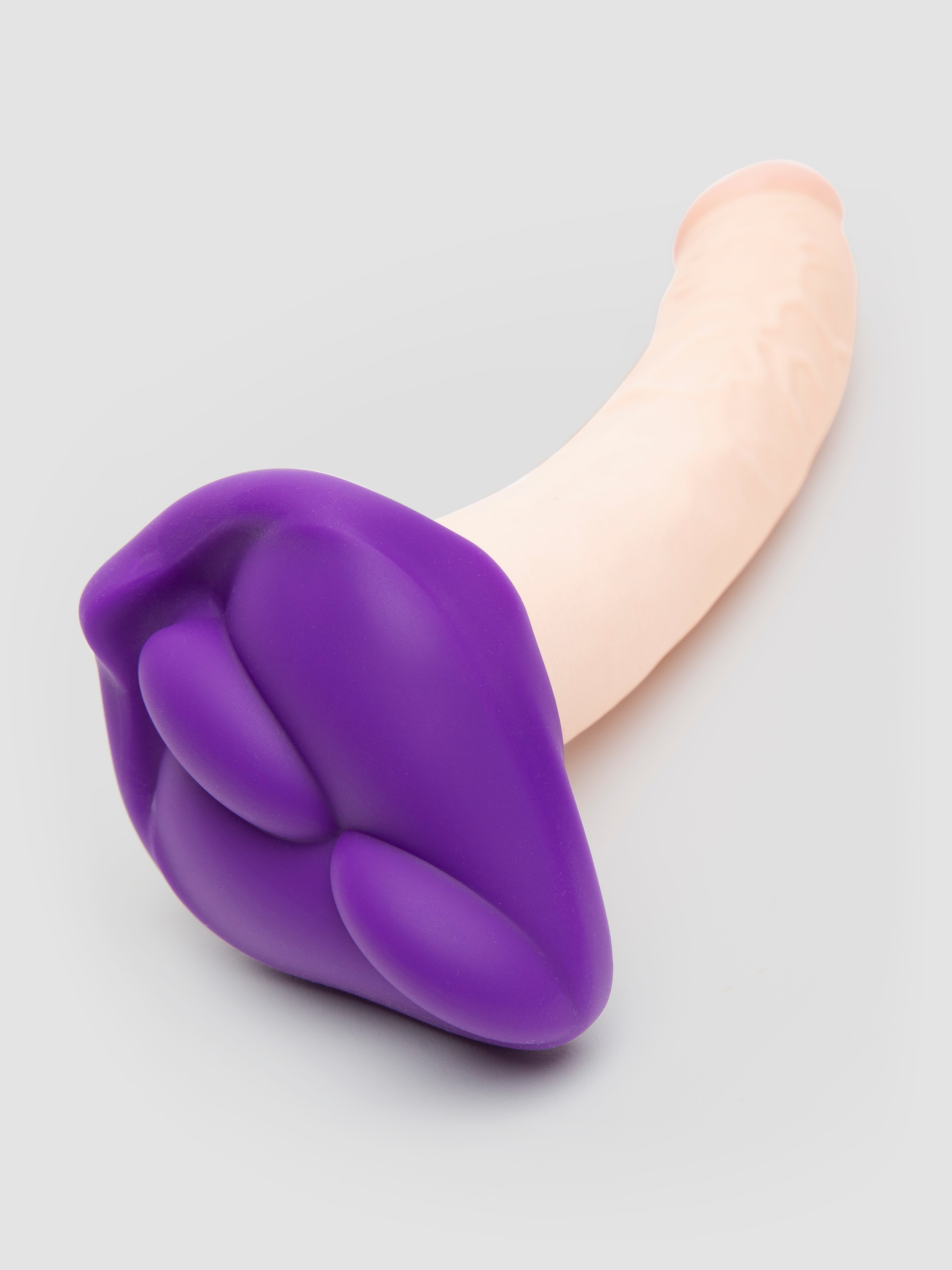 Bumpher Stimulating Silicone Strap-On Harness Cushion, Purple, hi-res