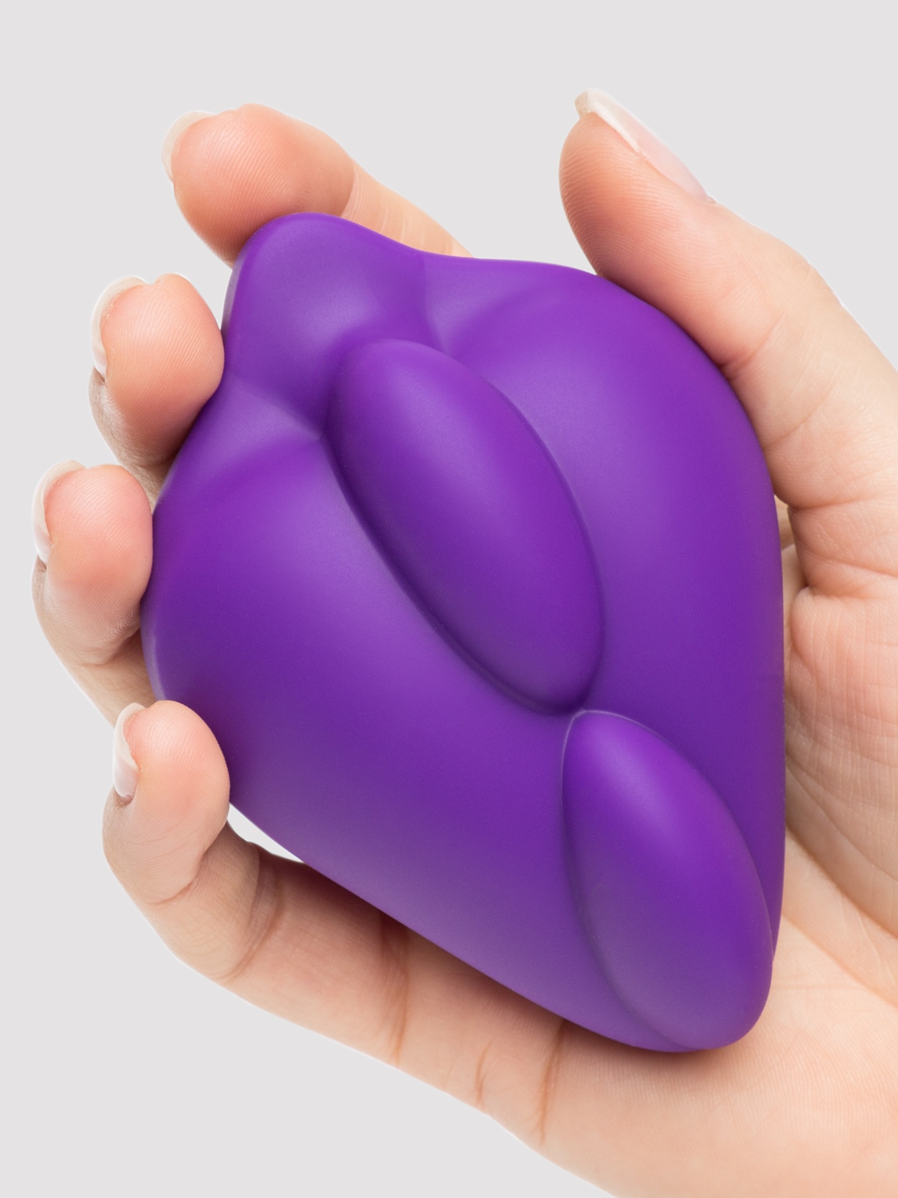 Bumpher Stimulating Silicone Strap-On Harness Cushion, Purple, hi-res