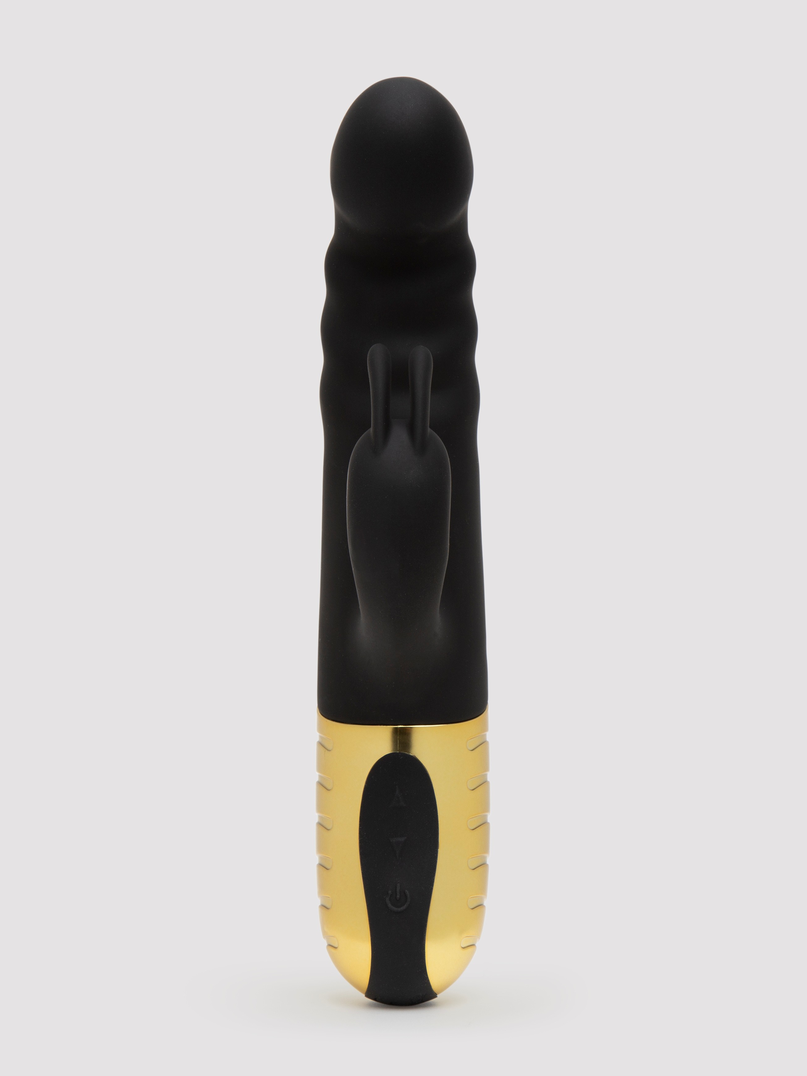 Dorcel G-Stormer Extra Powerful Thrusting Rabbit Vibrator, Black, hi-res
