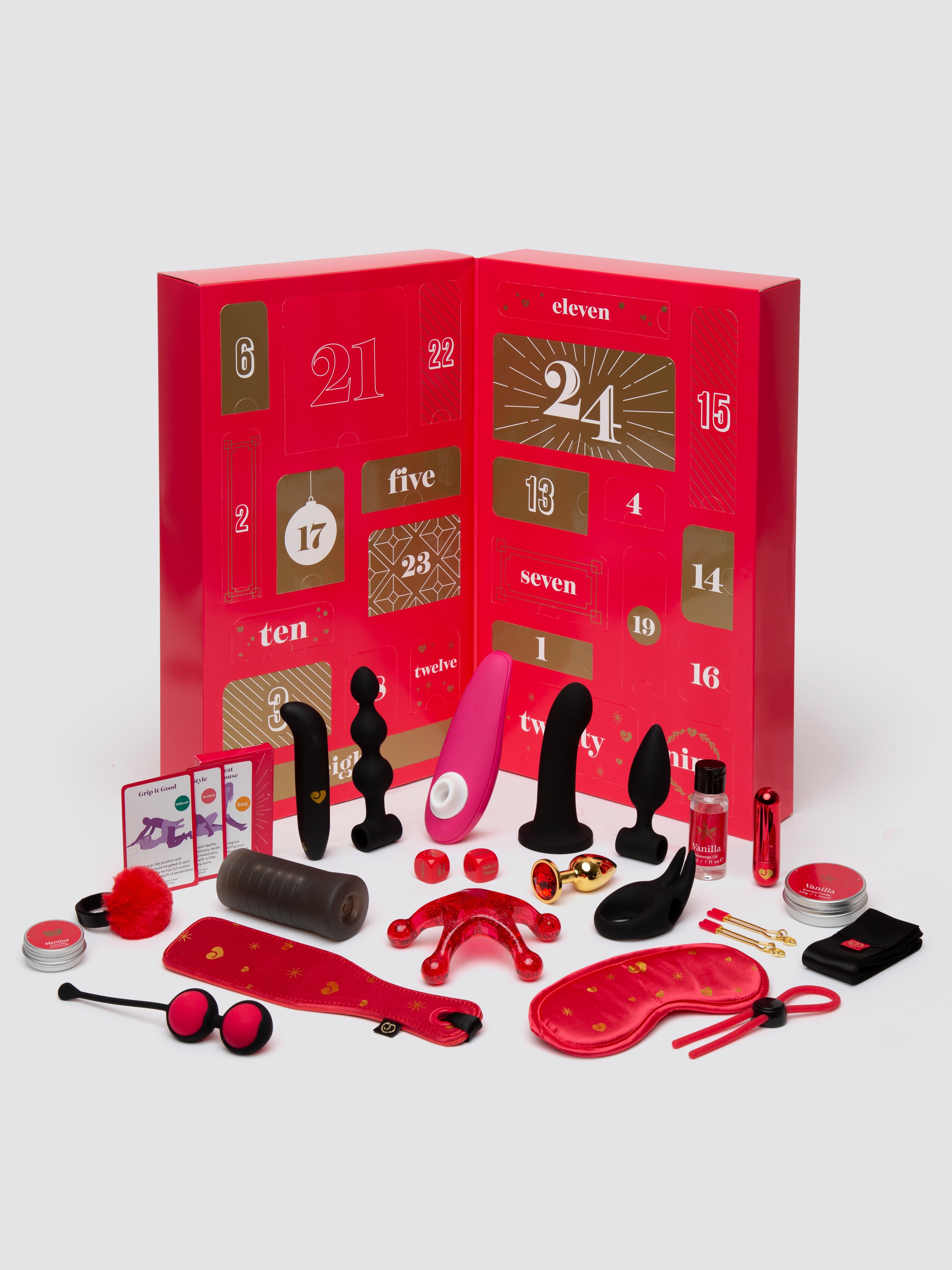 Lovehoney Best Sex Of Your Life Couple's Sex Toy Gift Set (Man + Woman), Red, hi-res