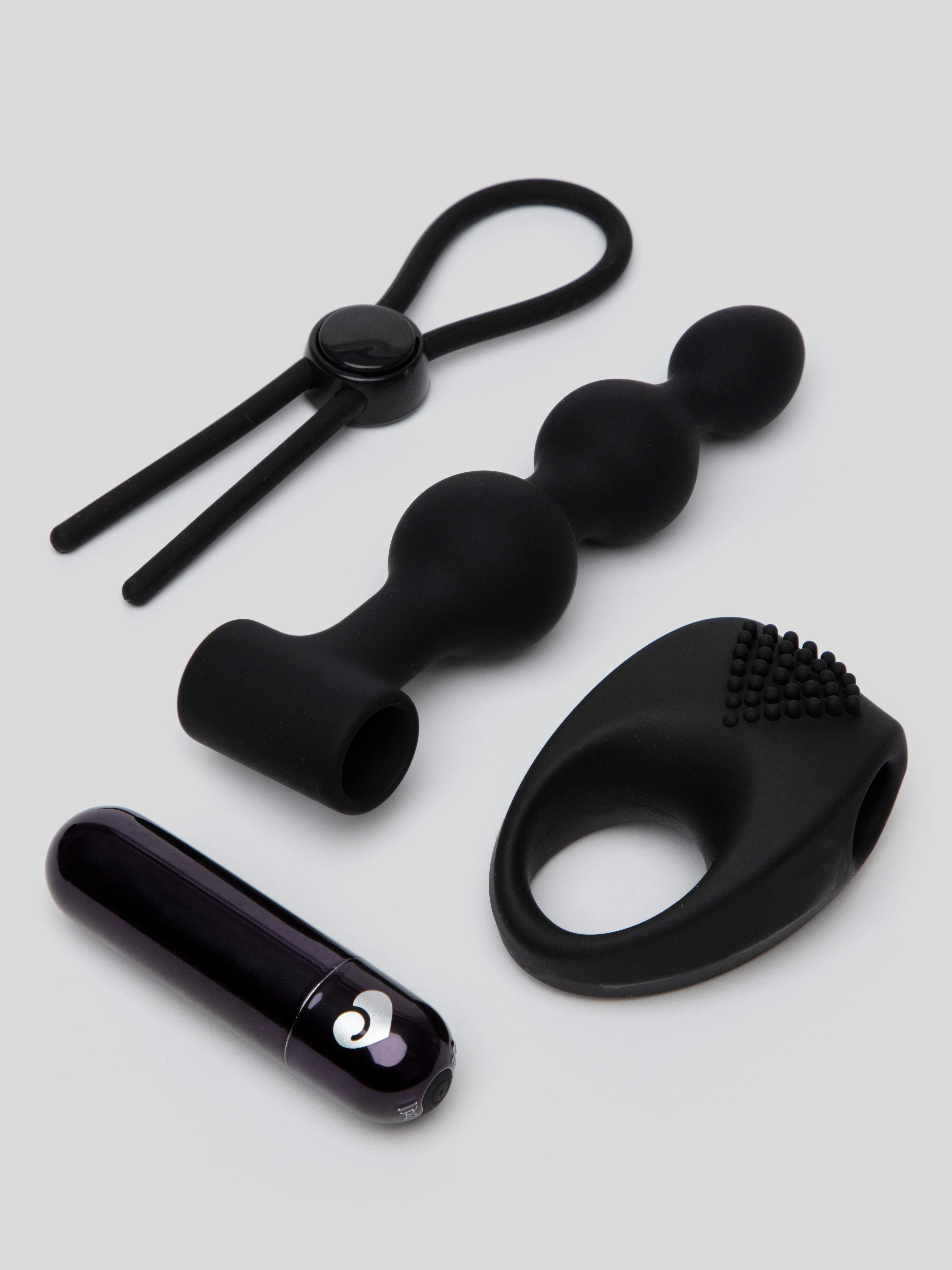Lovehoney 12 Days of Play Sex Toy Gift Set for Men, Black, hi-res