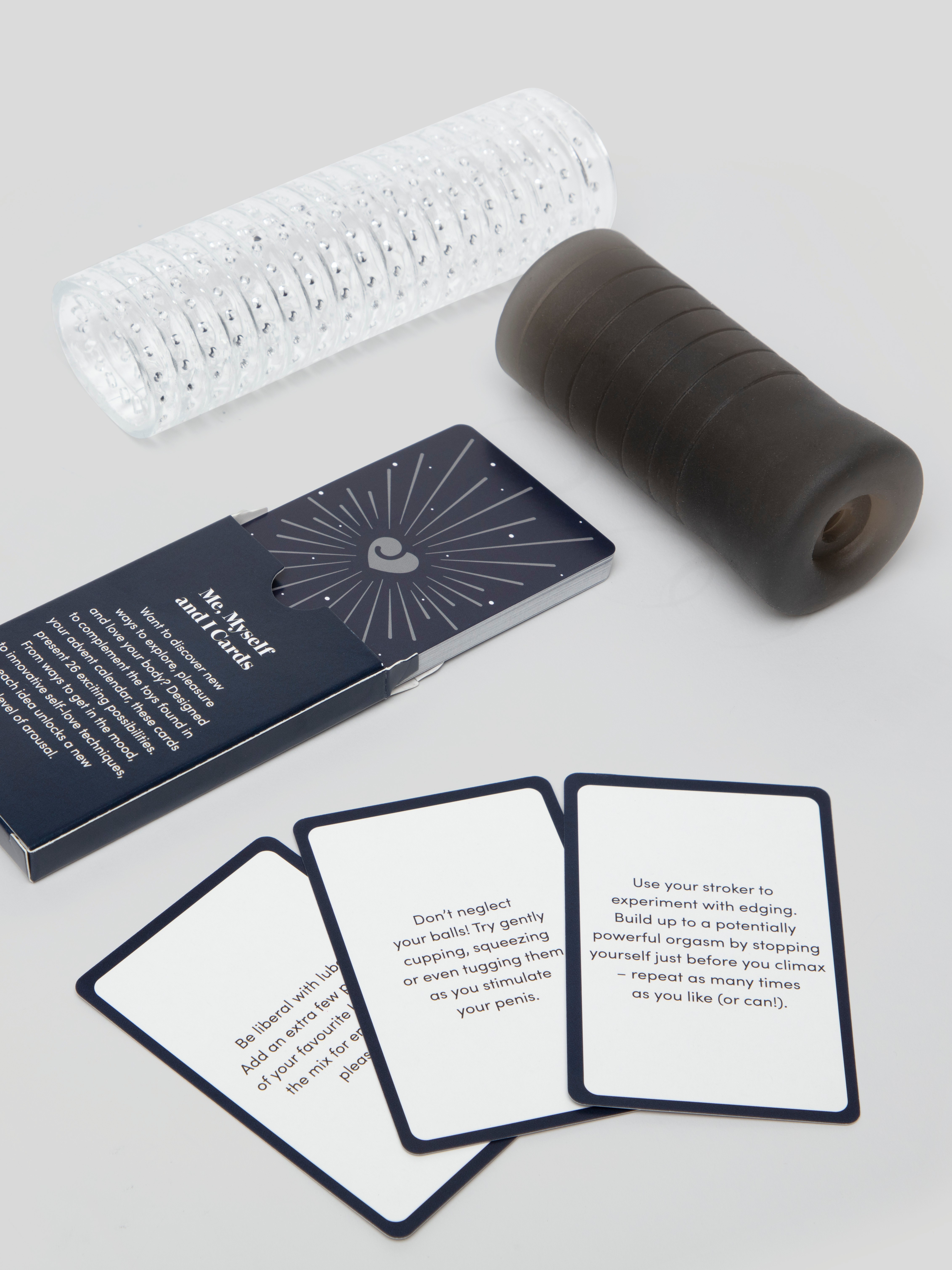 Lovehoney 12 Days of Play Sex Toy Gift Set for Men, Black, hi-res