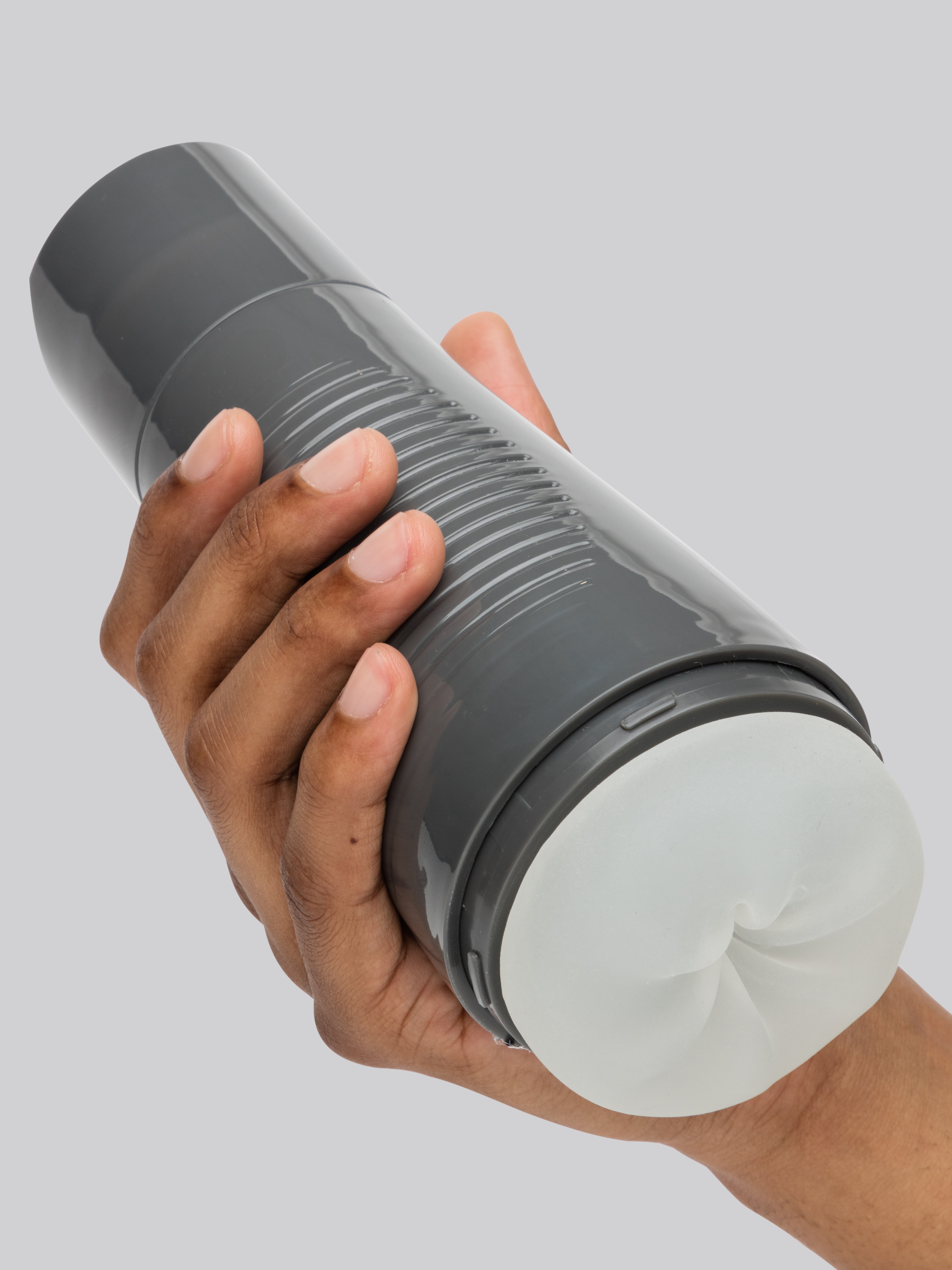 Lovehoney Solo Mission Real-Feel Male Masturbator, Clear, hi-res