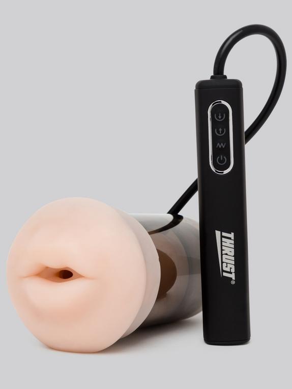 THRUST Pro Tech Realistic Auto Suction Masturbator, Flesh Pink, hi-res