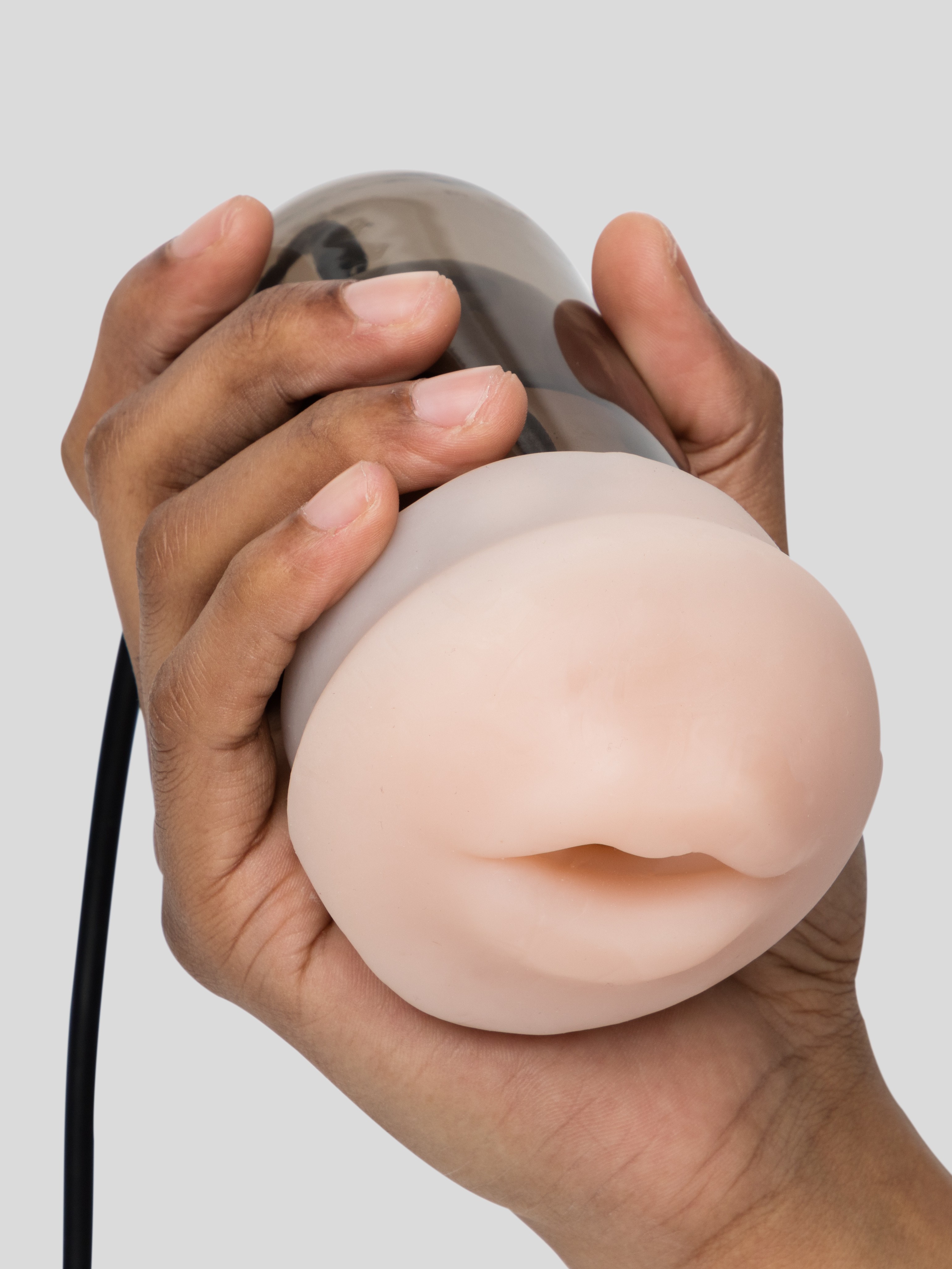 THRUST Pro Tech Realistic Blow Job Suction Masturbator, Flesh Pink, hi-res