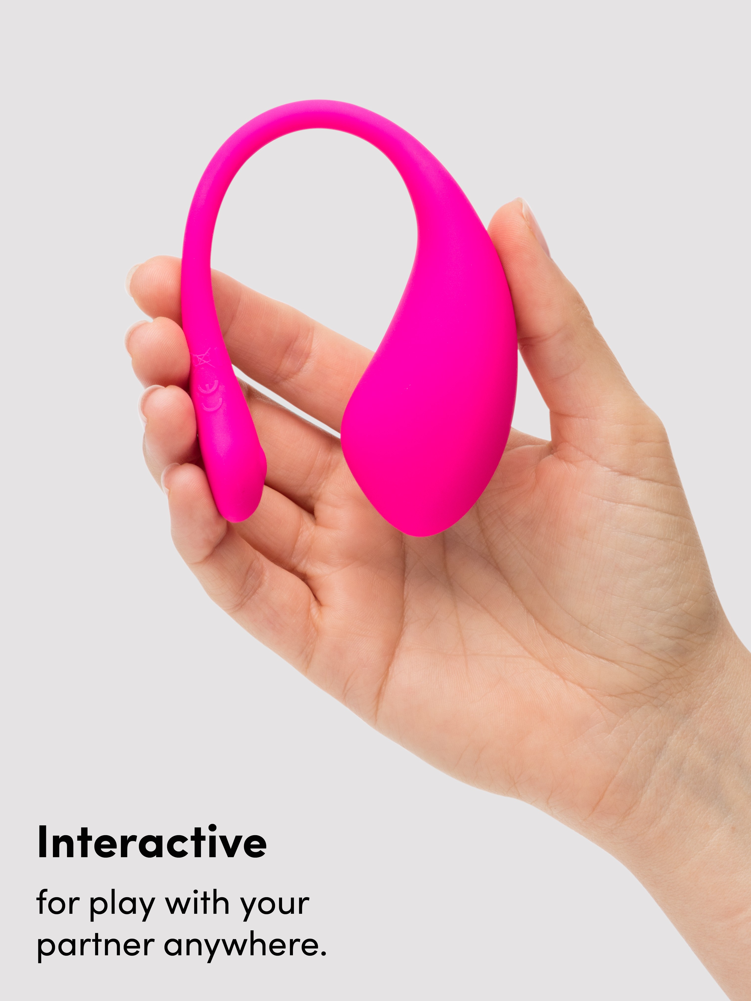 Lovense Lush 3 App Controlled Rechargeable Love Egg Vibrator, Pink, hi-res