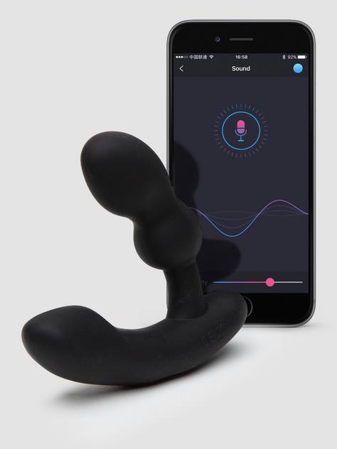 Stimulateur de prostate connecté rechargeable Edge 2, Lovense, Noir, hi-res