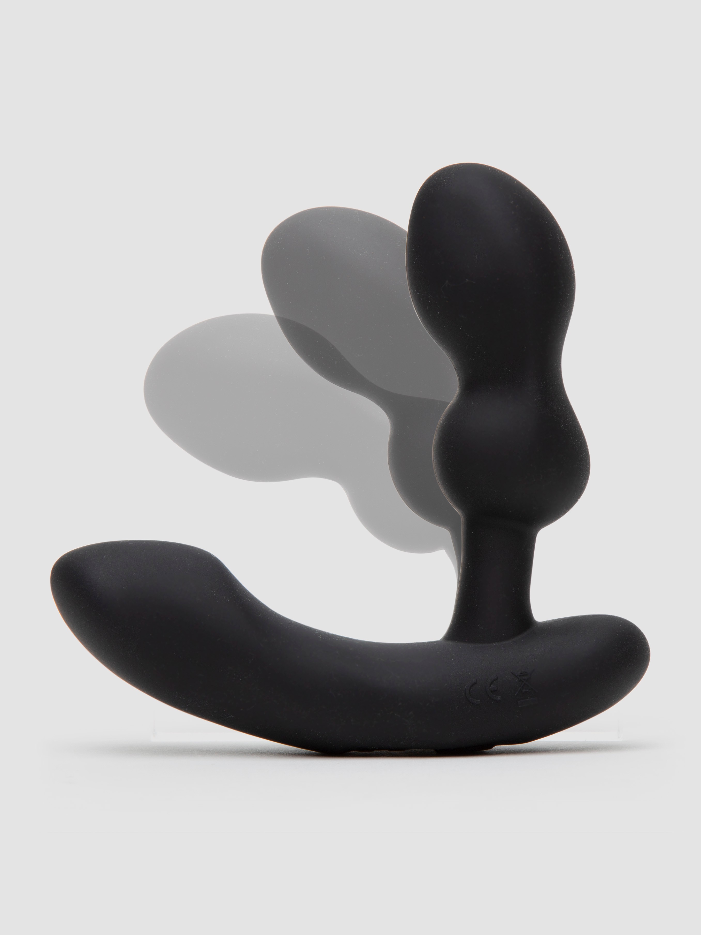 Lovense Edge 2 App Controlled Rechargeable Prostate Massager, Black, hi-res