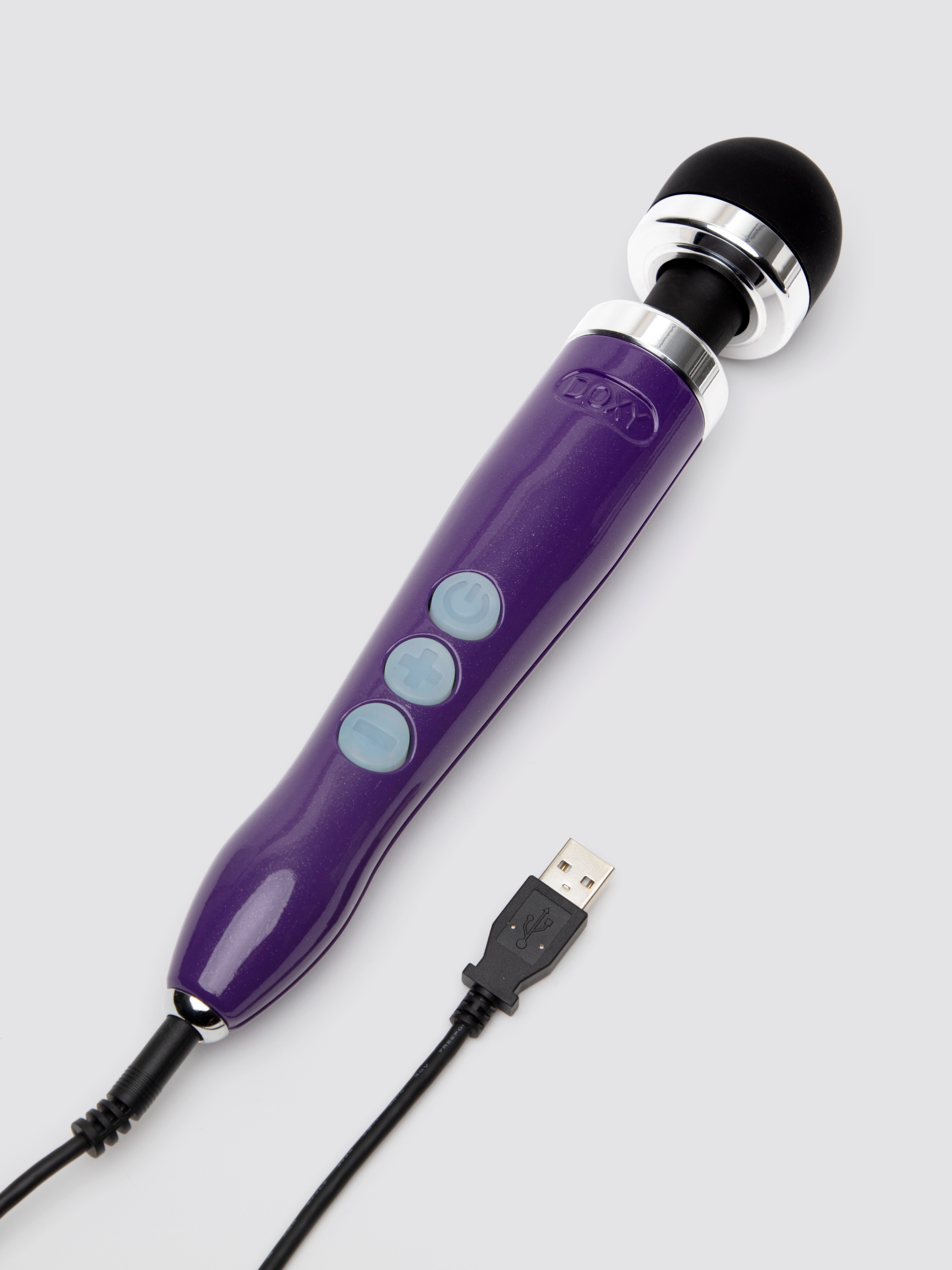 Doxy X Lovehoney Die Cast 3R Rechargeable Wand Massager, Purple, hi-res