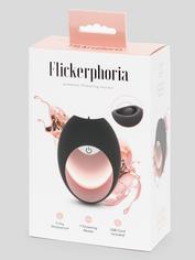 Stimulateur clitoridien frétillant rechargeable silicone, Flickerphoria , Noir, hi-res