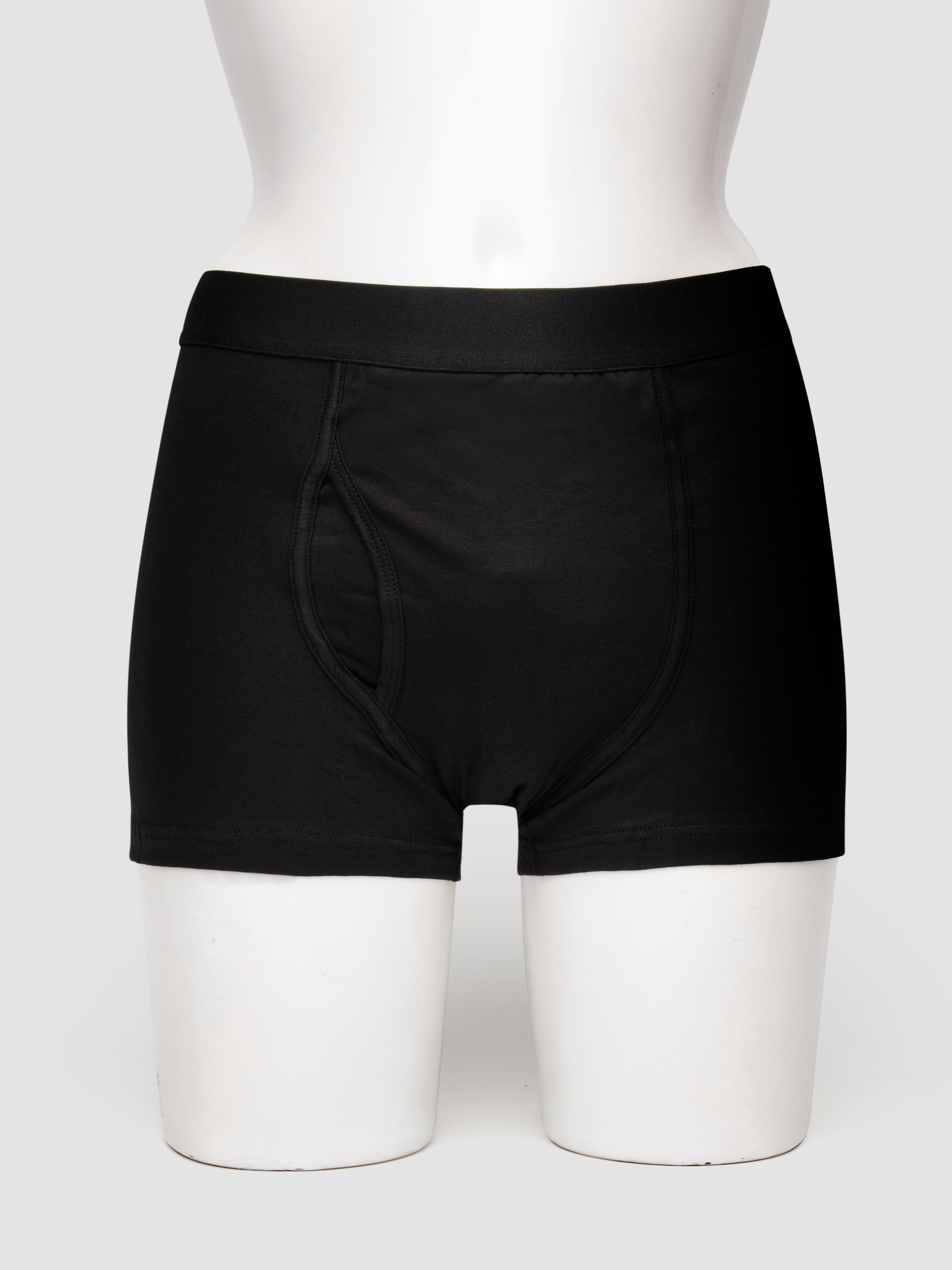 Remote Control Rechargeable Vibrating Boxers Set, Black, hi-res