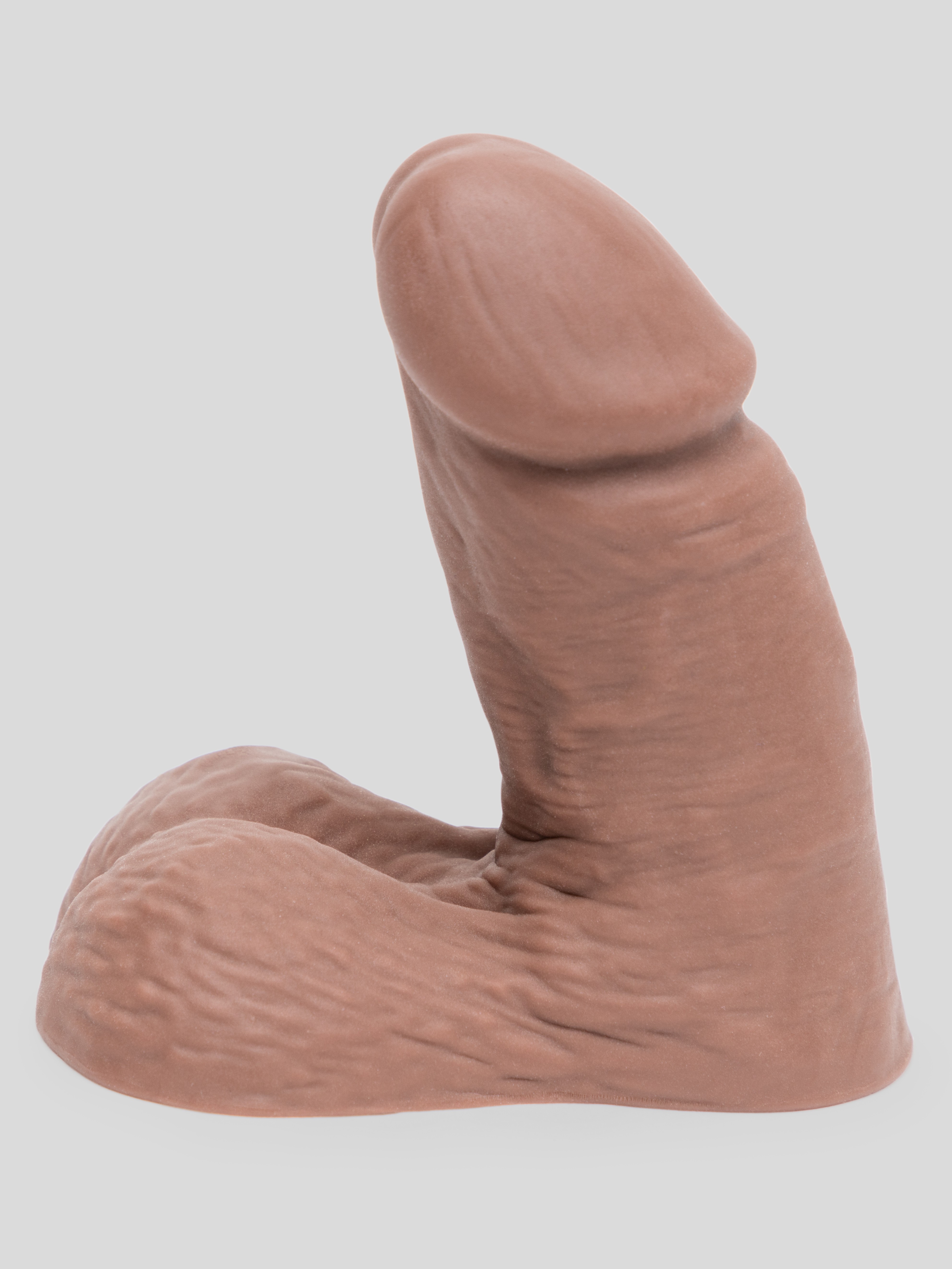 Lovehoney Easy Squeezy Soft Packer 4 Inch, Flesh Brown, hi-res