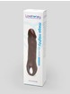 Lovehoney Mega Mighty Penis Extender with Ball Loop Flesh Brown, Flesh Brown, hi-res