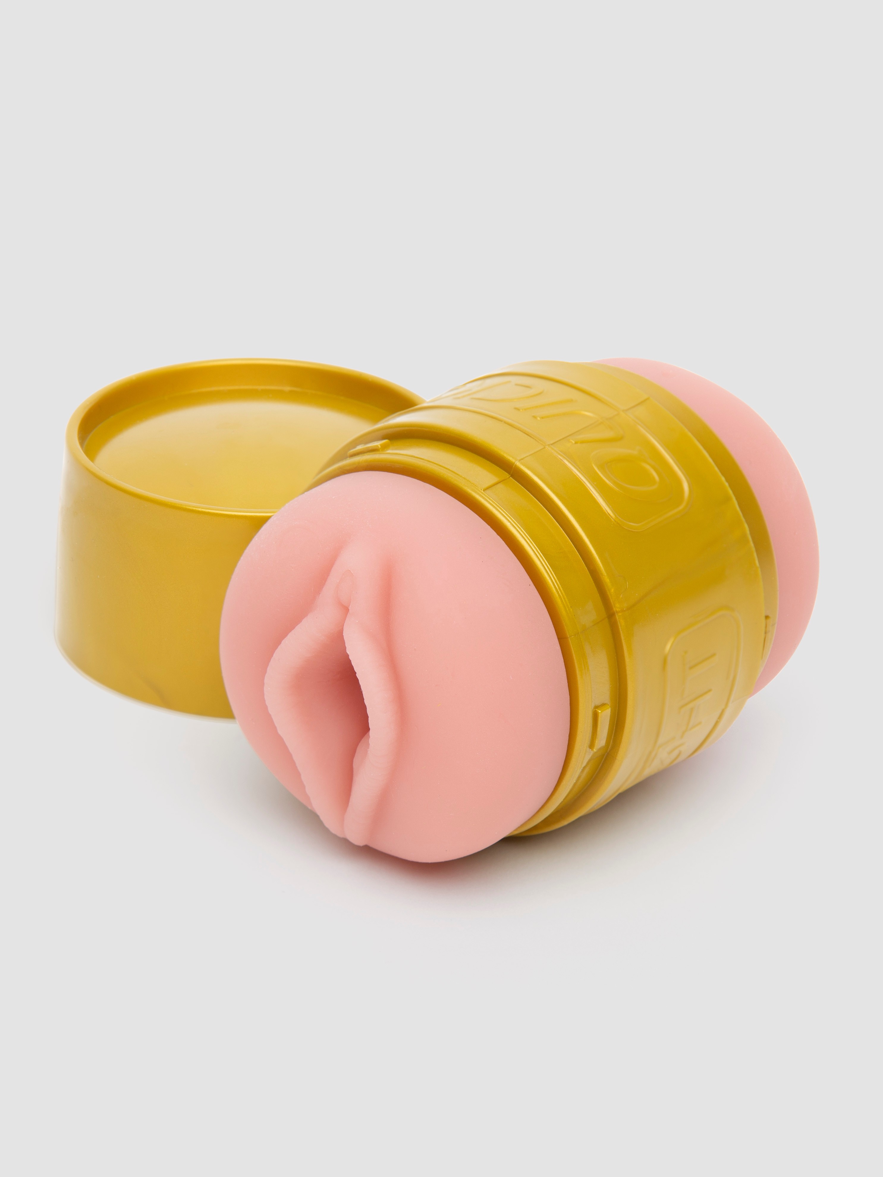 Image of Fleshlight QUICKSHOT Stamina Training Unit Compact Male Masturbator - Flesh Pink