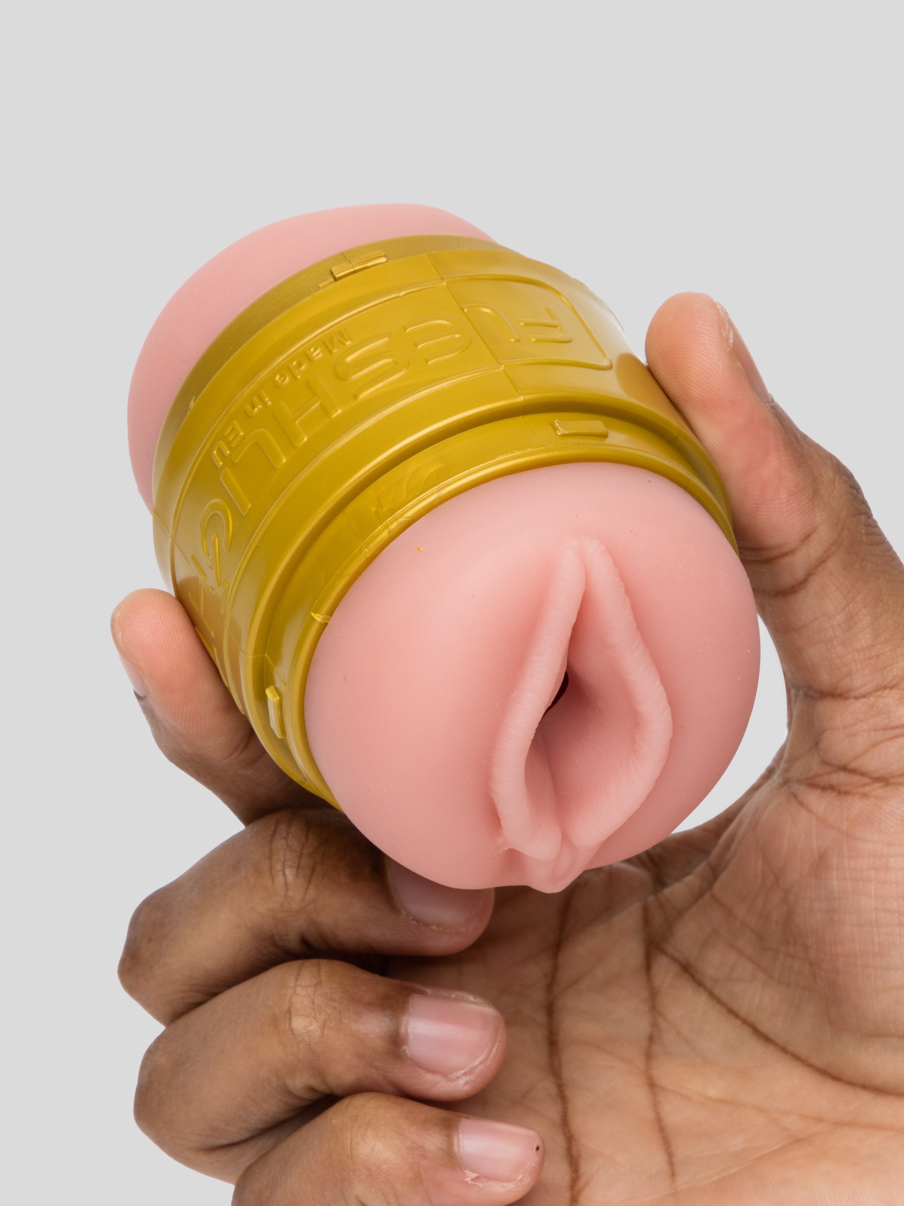Fleshlight QUICKSHOT Stamina Training Unit Compact Male Masturbator, Flesh Pink, hi-res