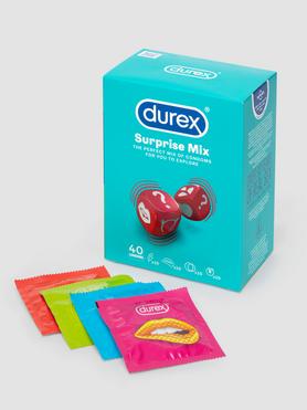 Durex Surprise Me Latex Condoms (40 Pack)