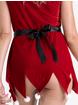 Lovehoney Fantasy Red Santa's Helper Dress, Red, hi-res