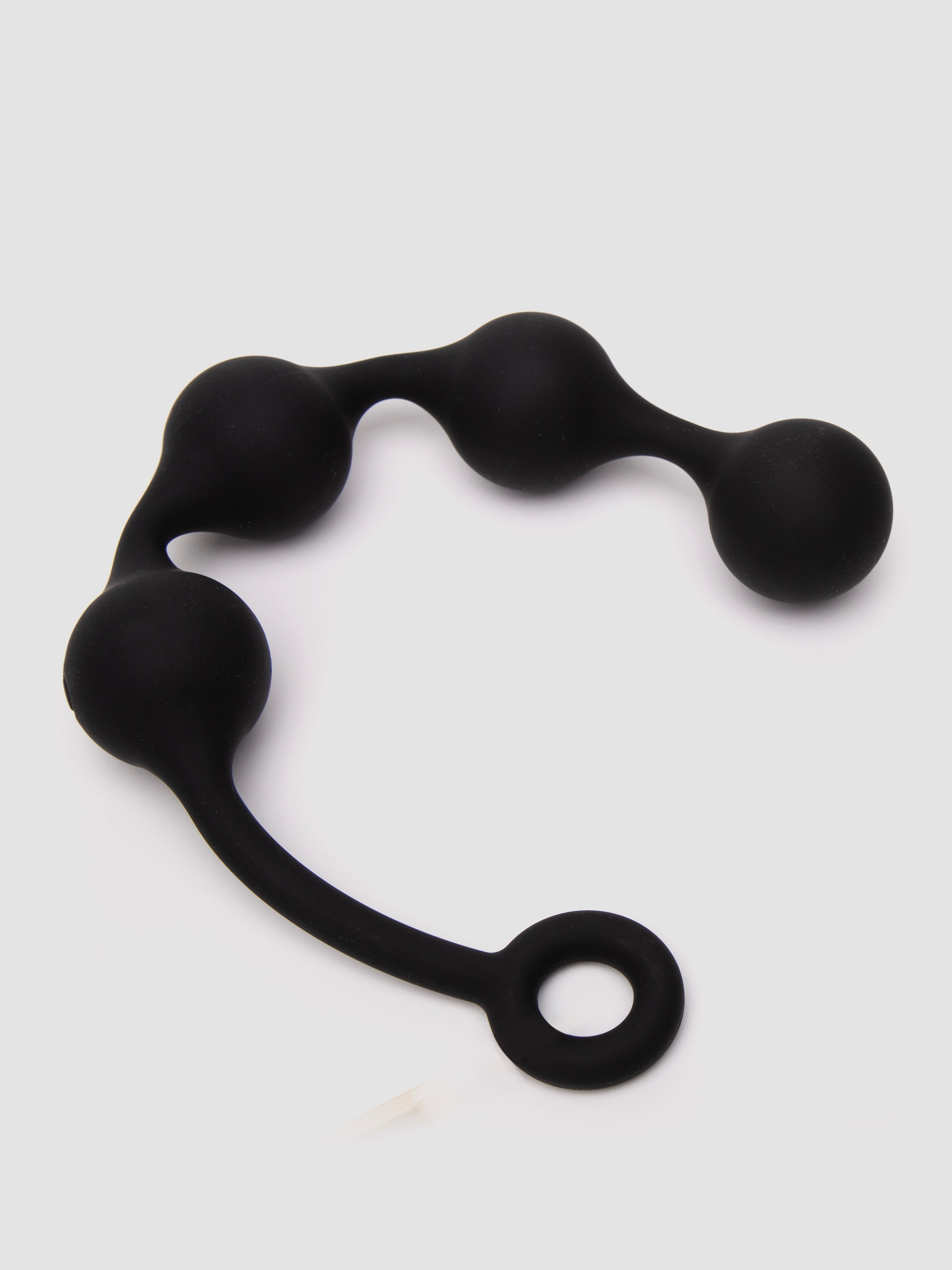 Nexus Quattro Remote Control Vibrating Pleasure Beads 10 Inch, Black, hi-res