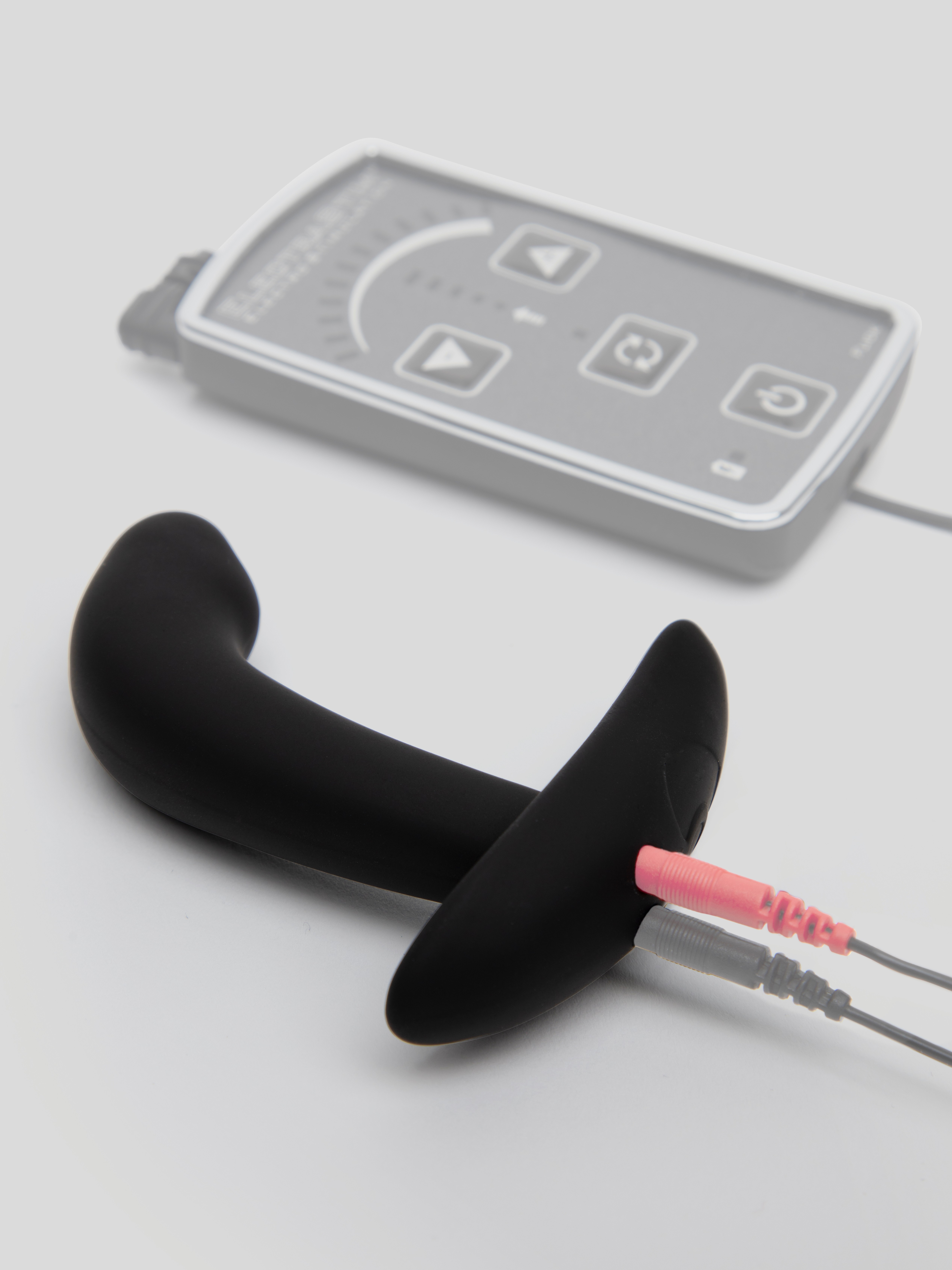 Lovehoney X ElectraStim Booty Buddy Electro-Sex Butt Plug , Black, hi-res