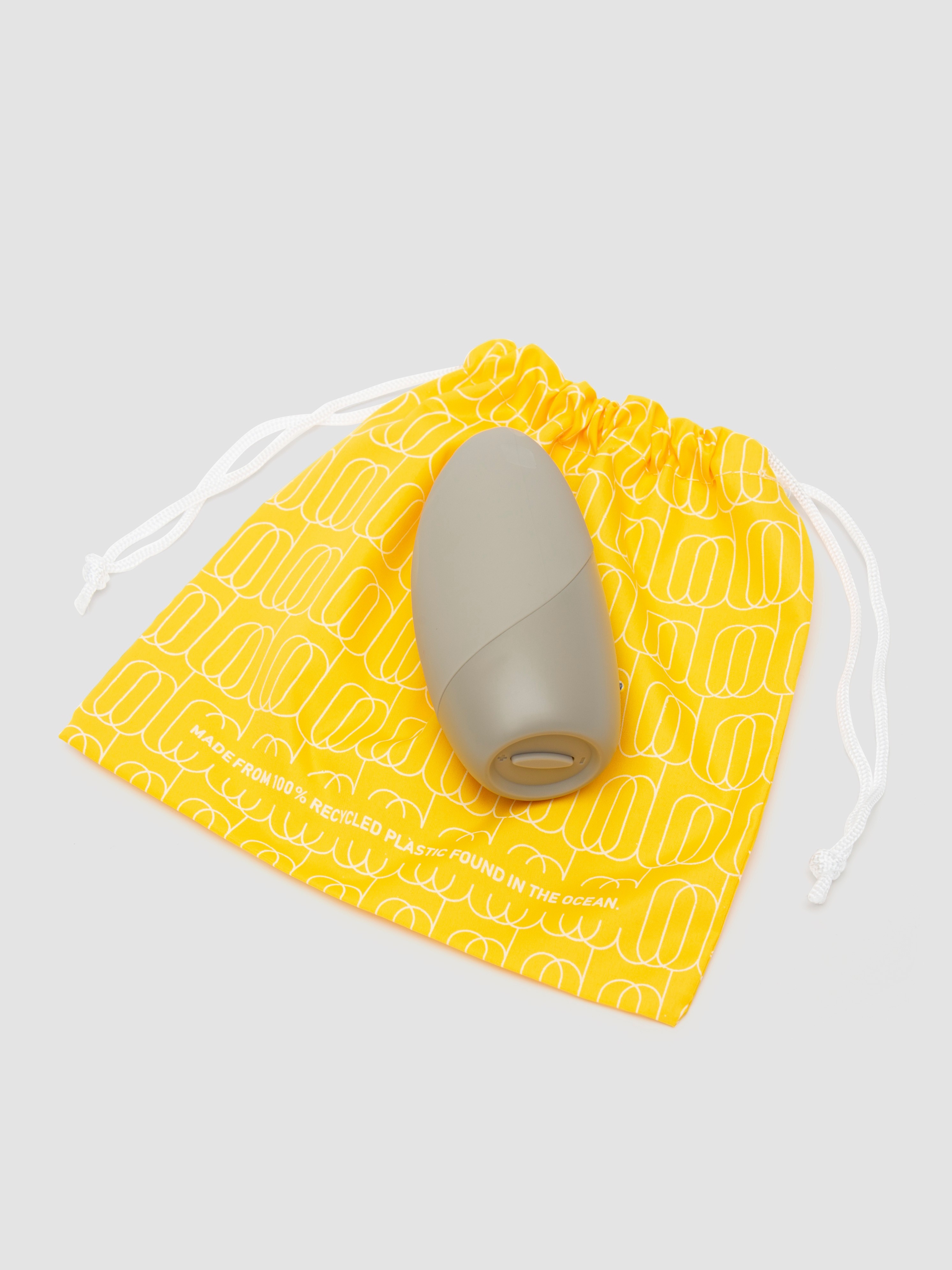 Lora DiCarlo Carezza Rechargeable Tapping Clitoral Stimulator , Grey, hi-res