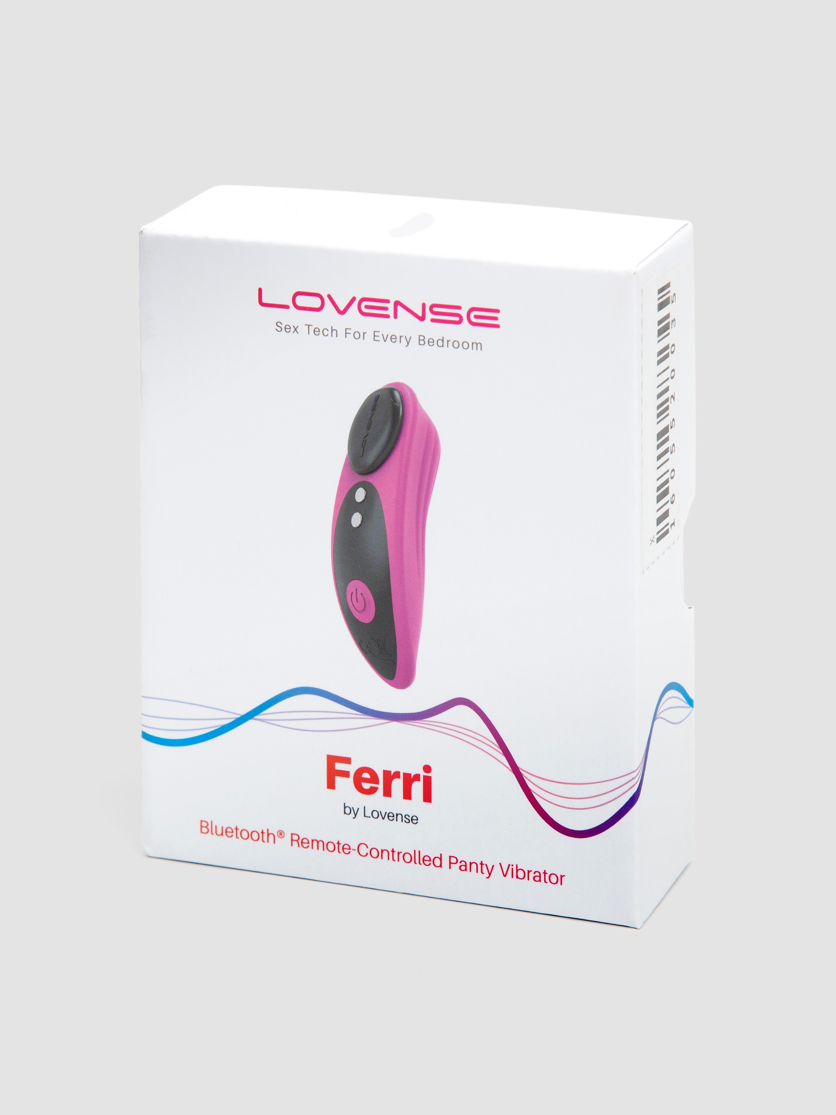 Lovense Ferri App Controlled Rechargeable Knicker Vibrator, Pink, hi-res