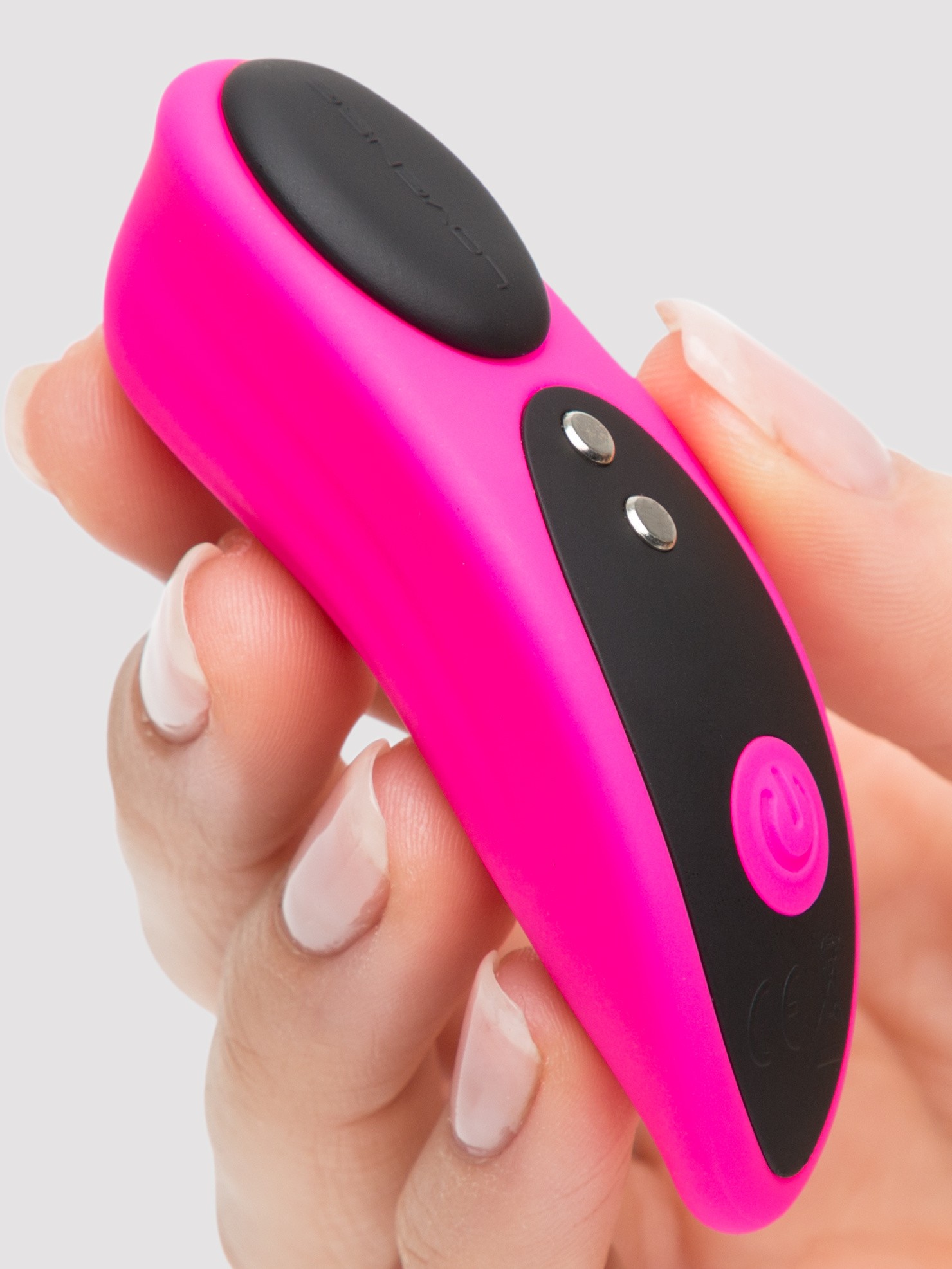 Lovense Ferri App Controlled Rechargeable Knicker Vibrator, Pink, hi-res