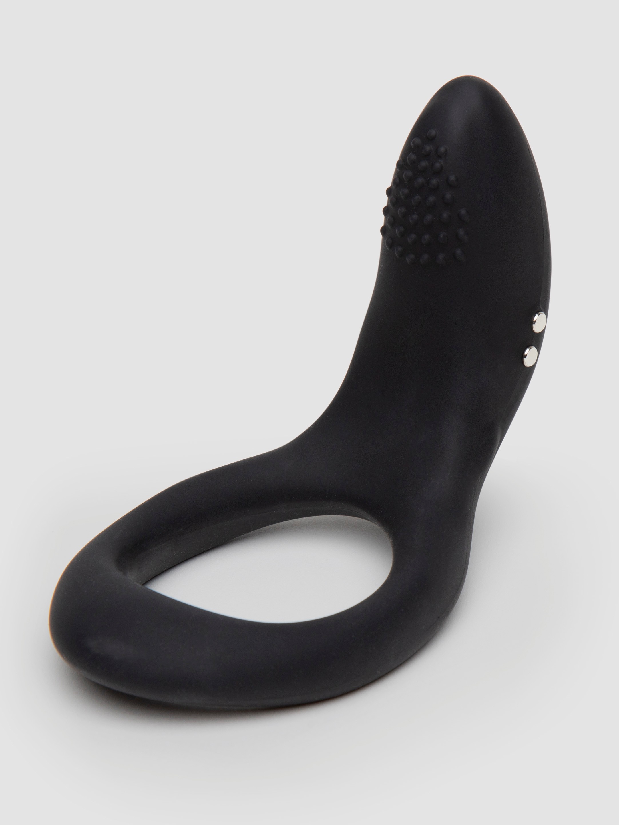 Lovense Diamo App Controlled Rechargeable Cock Ring, Black, hi-res