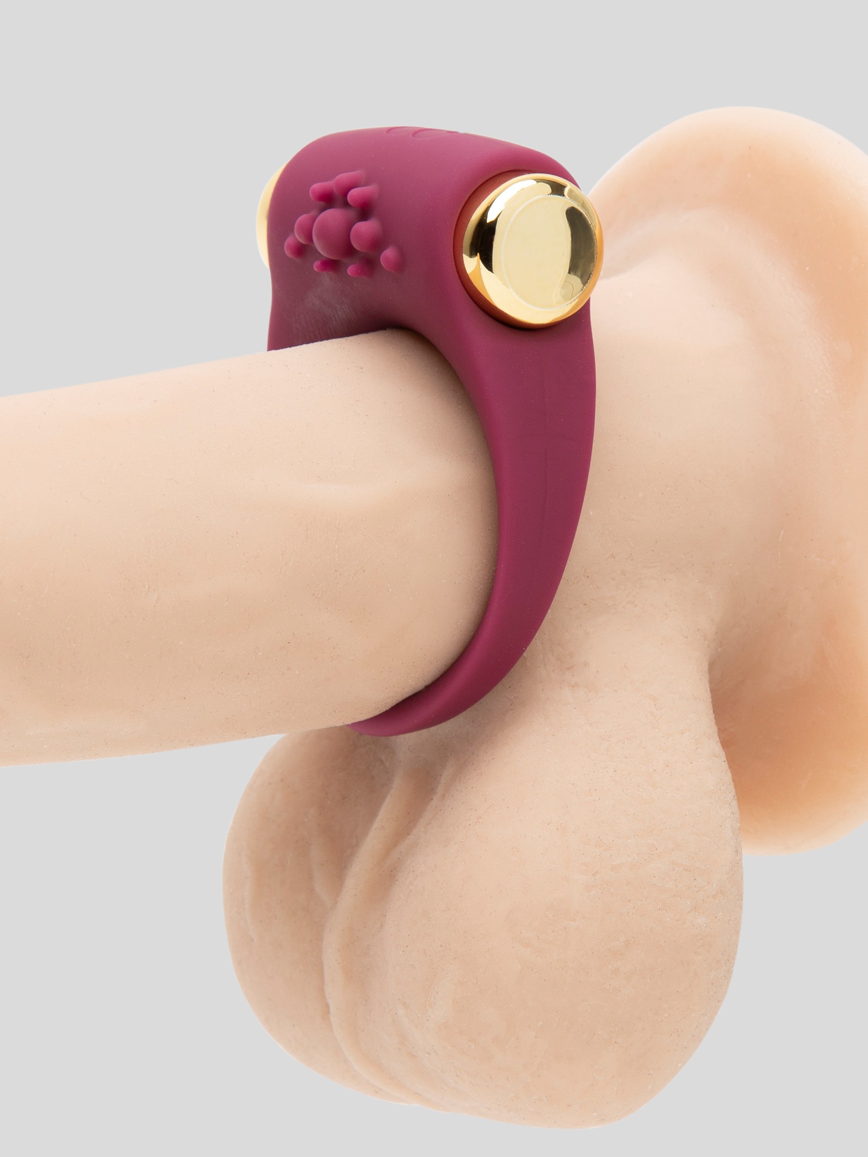 Lovehoney Ring-a-Ding Vibrating Love Ring Gift Box , Red, hi-res