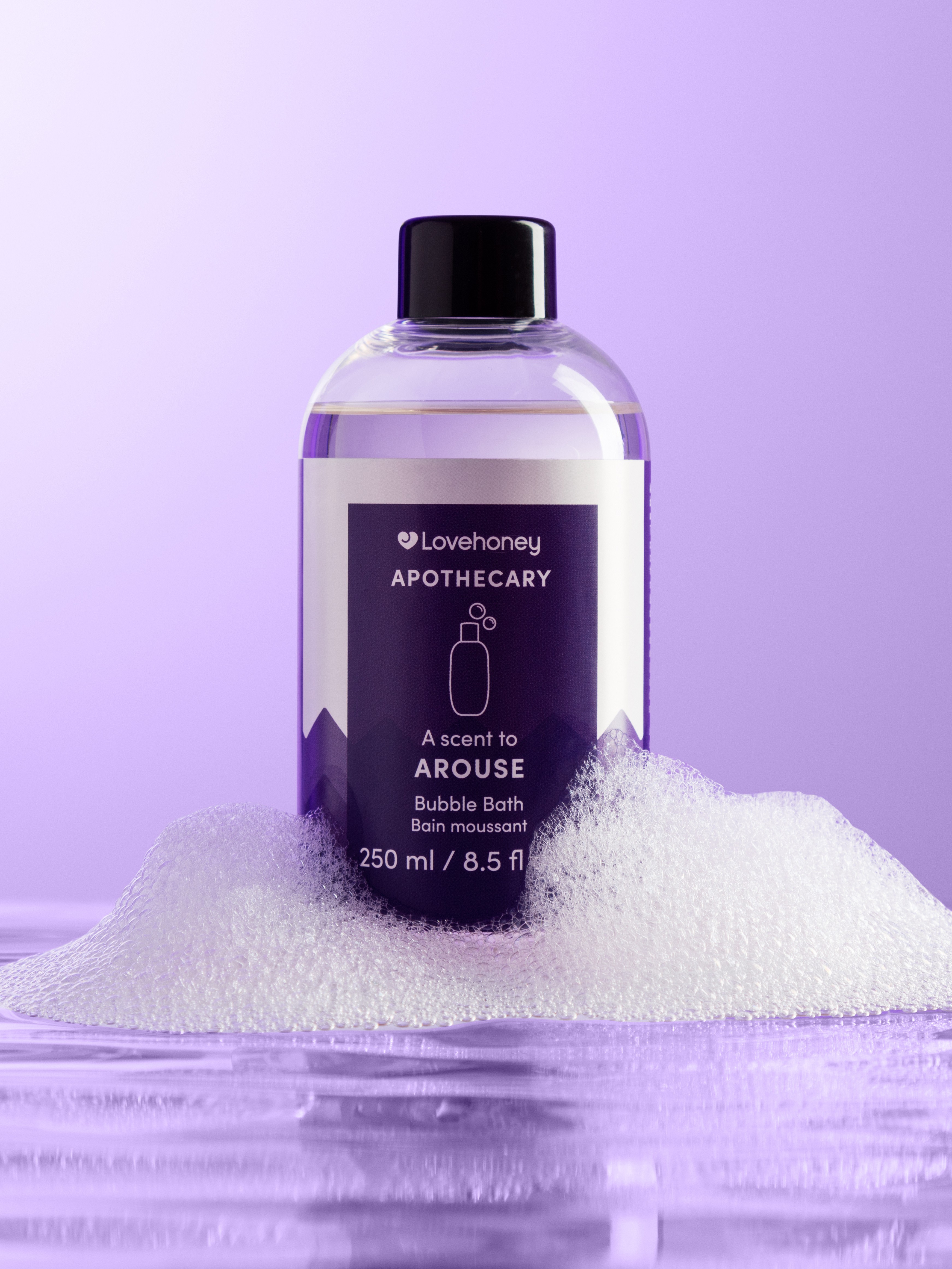 Lovehoney Apothecary Arouse Scent Bubble Bath 250ml, , hi-res