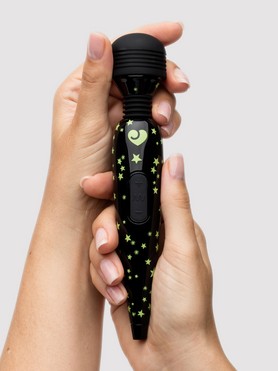 Lovehoney Glow-in-the-Dark Deluxe Mini Massage Wand Vibrator