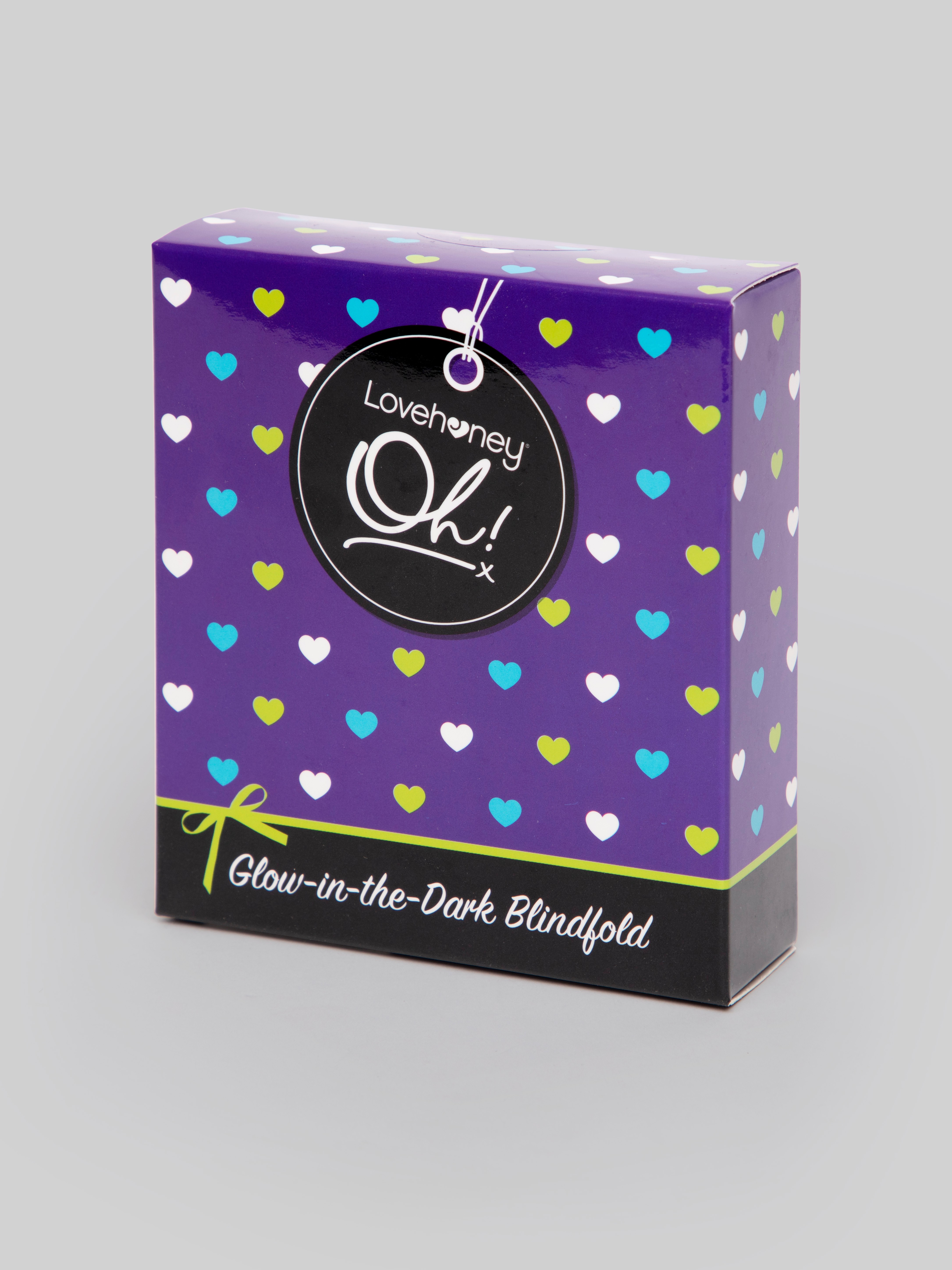 Lovehoney Oh! Glow-in-the-Dark Blindfold, Glow, hi-res