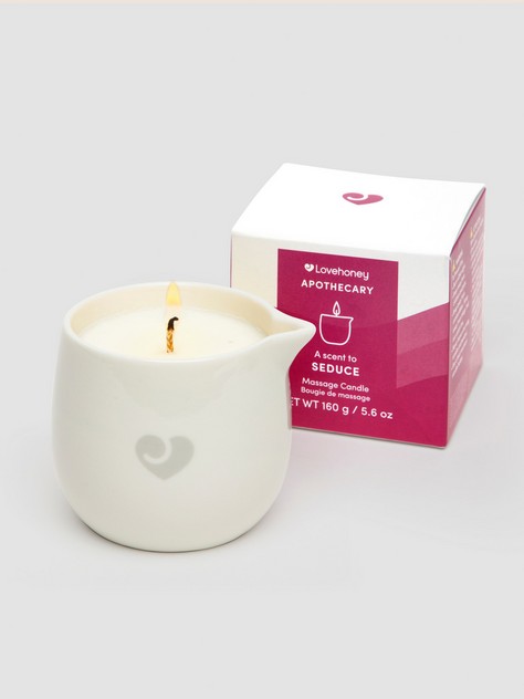 Lovehoney Apothecary Seduce Scent Massage Candle 5.6oz, , hi-res
