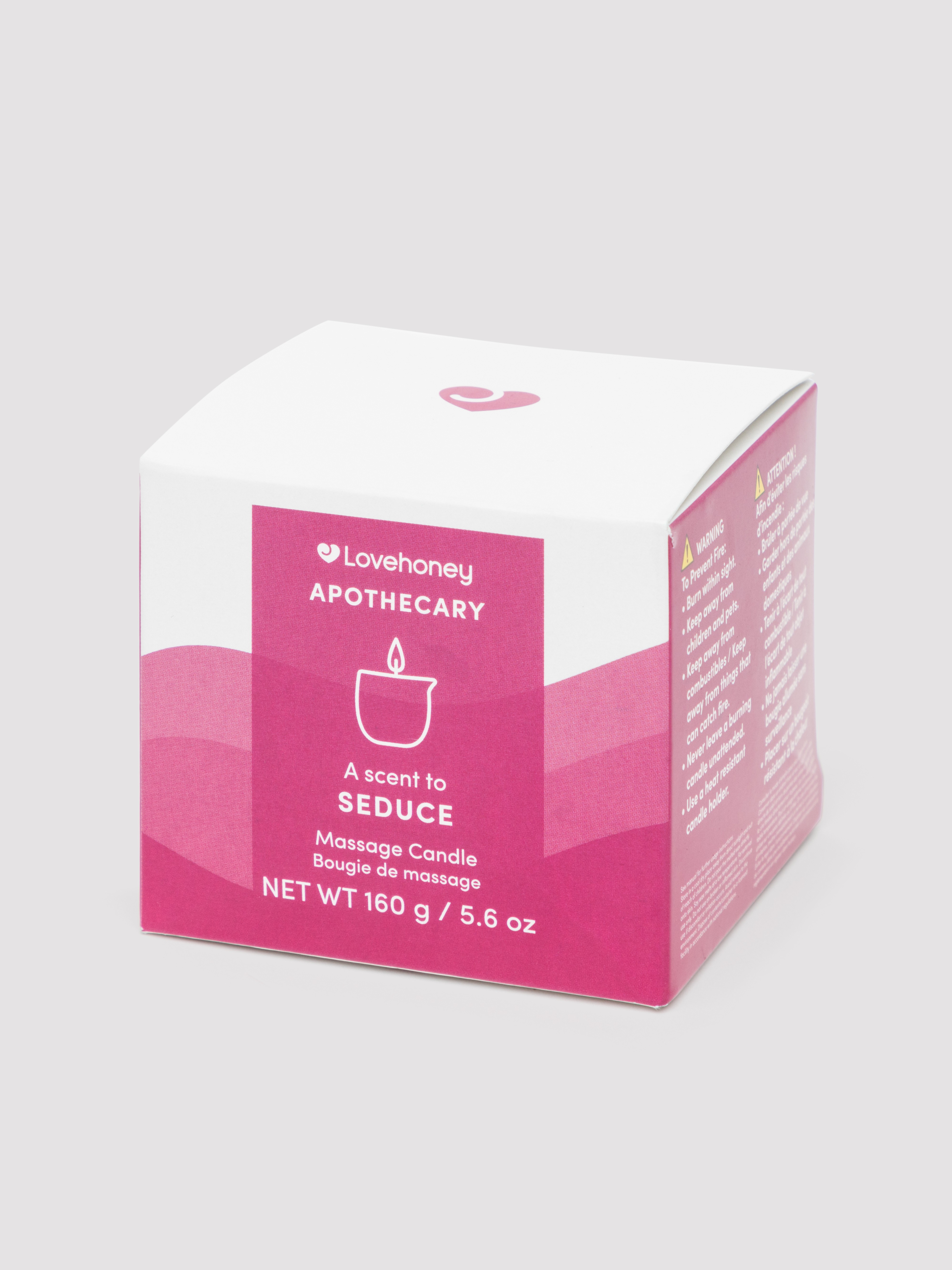 Lovehoney Apothecary Seduce Scent Massage Candle 160g, , hi-res