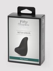 Fifty Shades of Grey Sensation aufladbarer Fingervibrator, Schwarz, hi-res