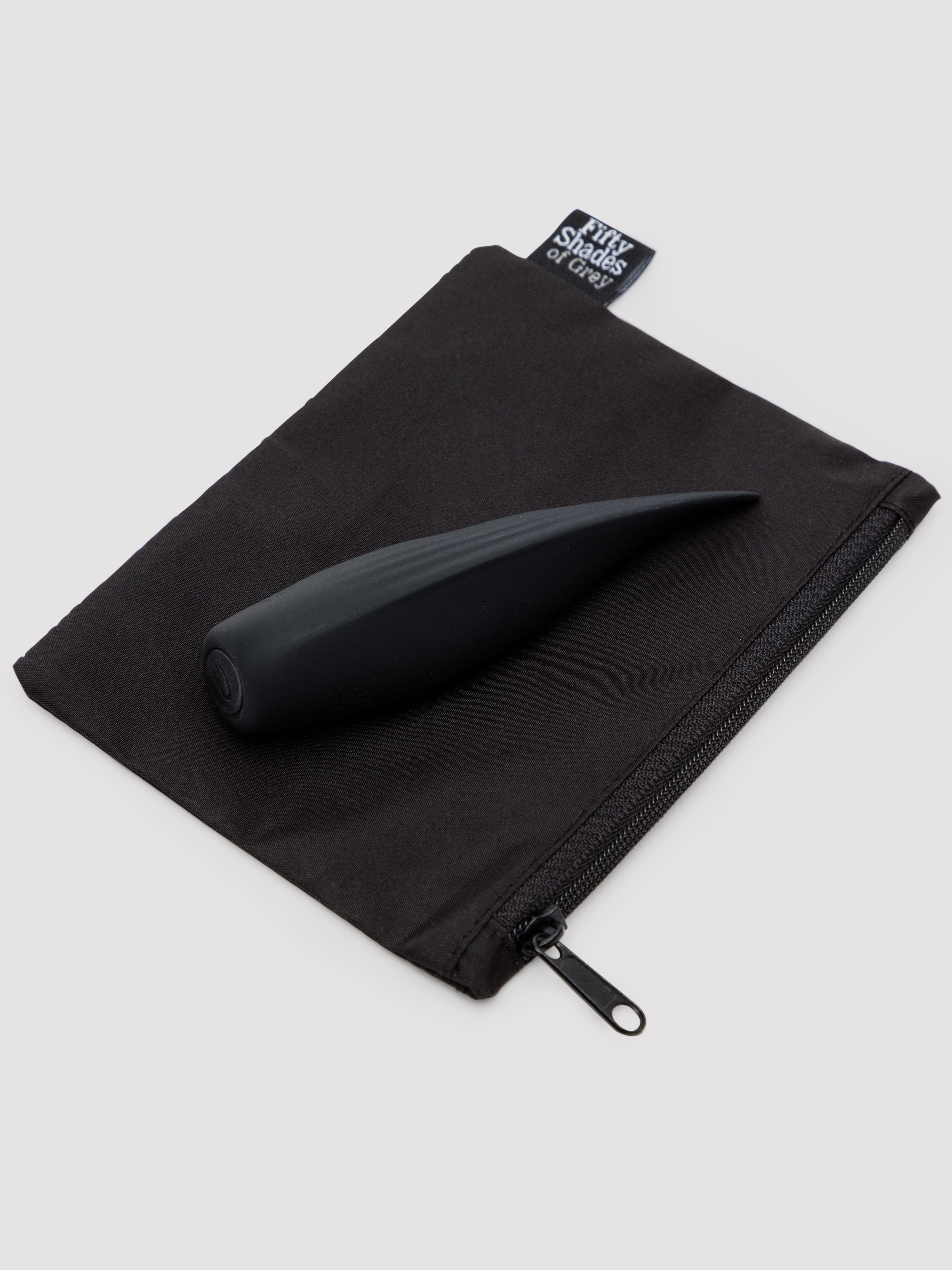 Fifty Shades of Grey Sensation Rechargeable Flickering Tongue Vibrator, Black, hi-res