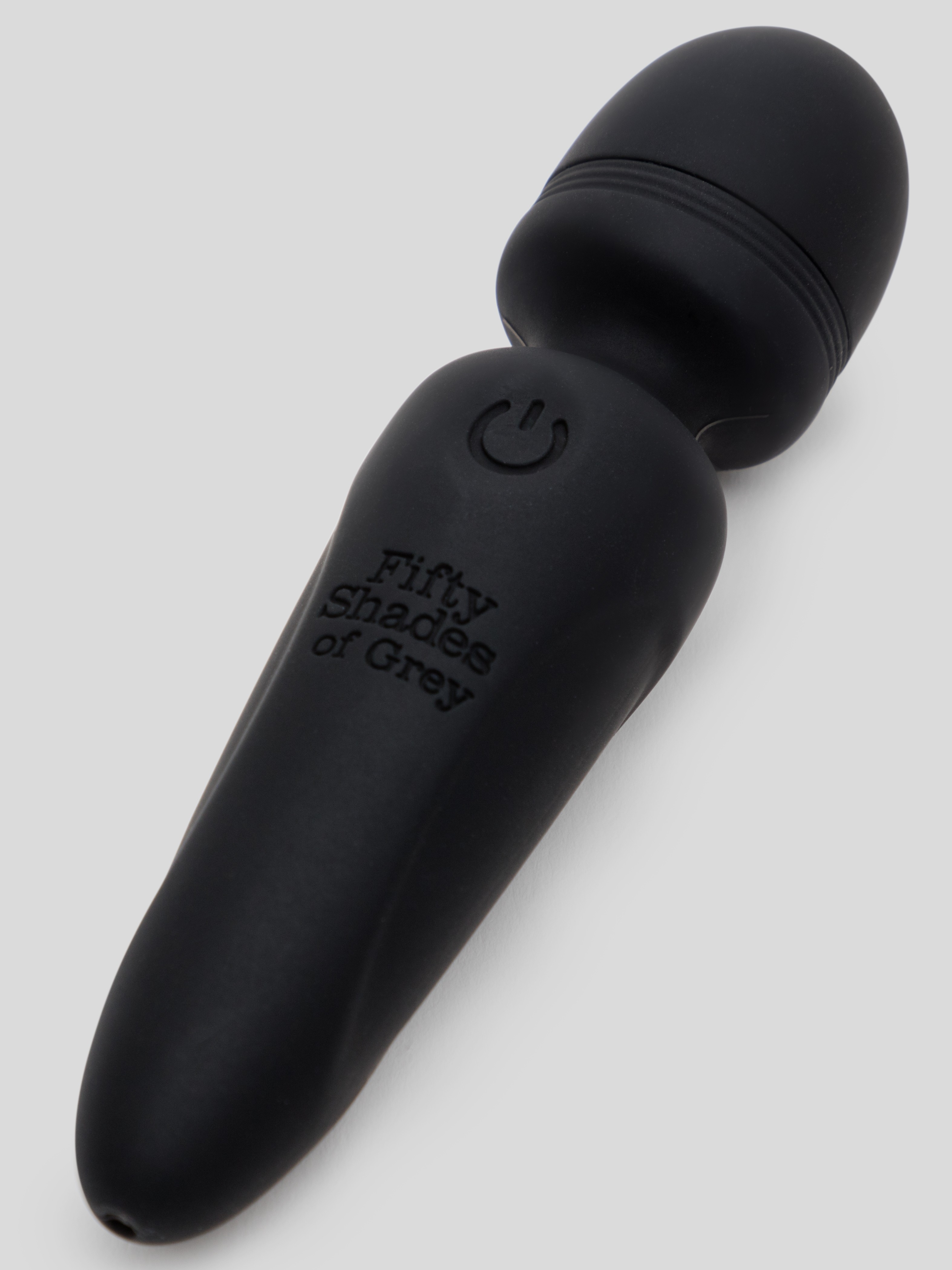 Fifty Shades of Grey Sensation Rechargeable Mini Wand Vibrator, Black, hi-res