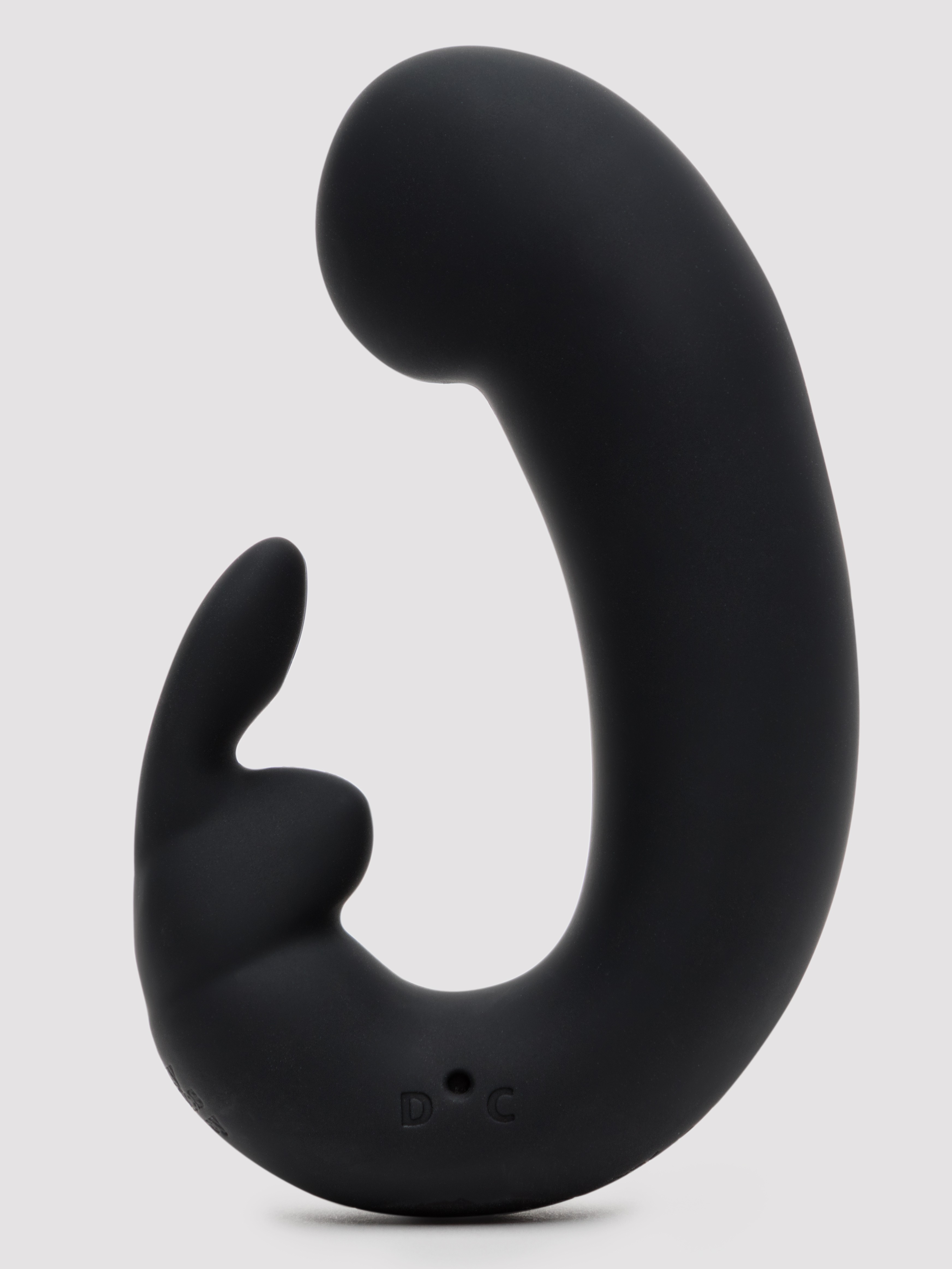 Fifty Shades of Grey Sensation Rechargeable G-Spot Rabbit Vibrator, Black, hi-res