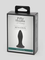 Fifty Shades of Grey Sensation vibrierender Analplug, Schwarz, hi-res