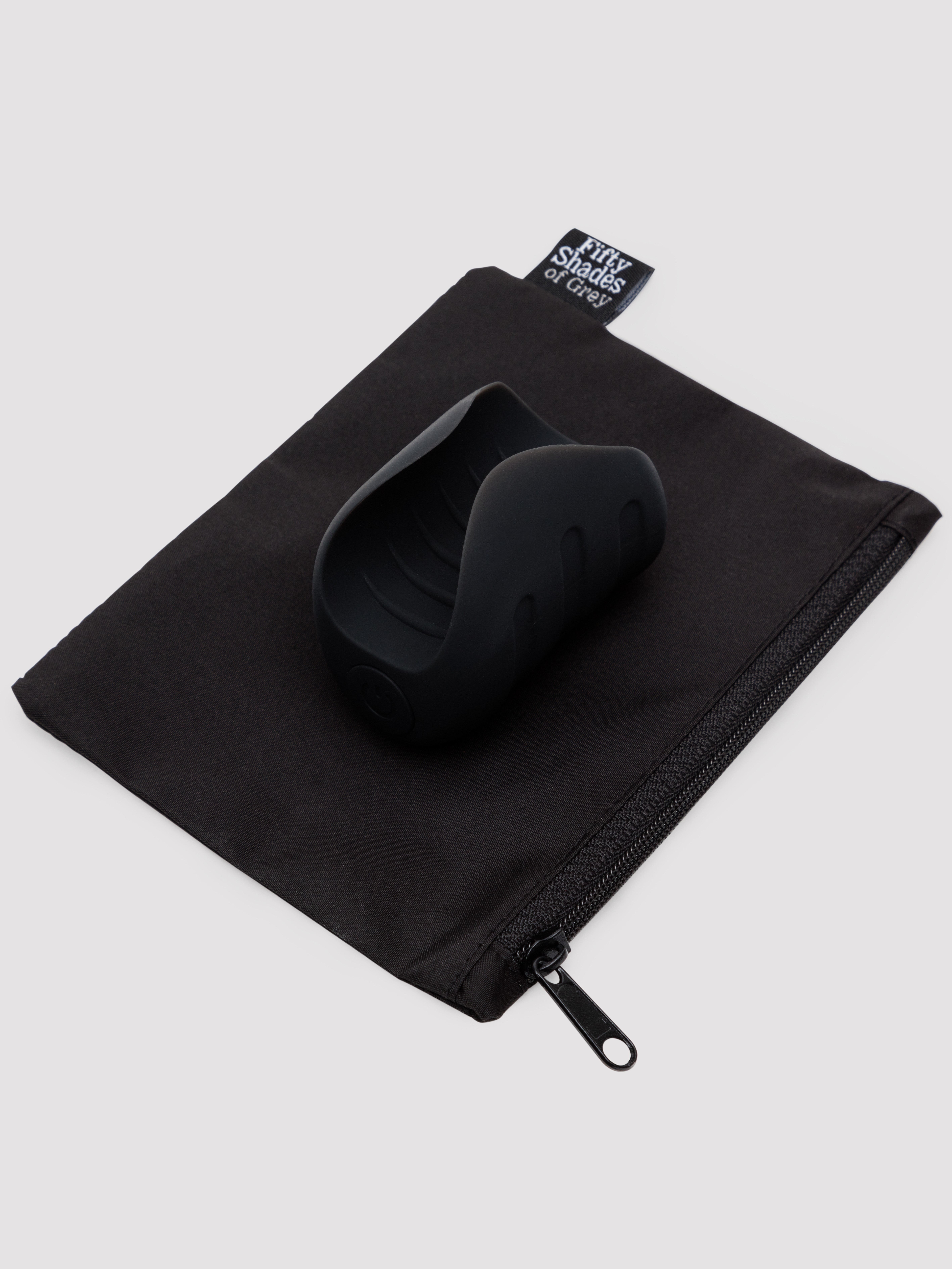 Fifty Shades of Grey Sensation 20 Function Mini Male Vibrator, Black, hi-res