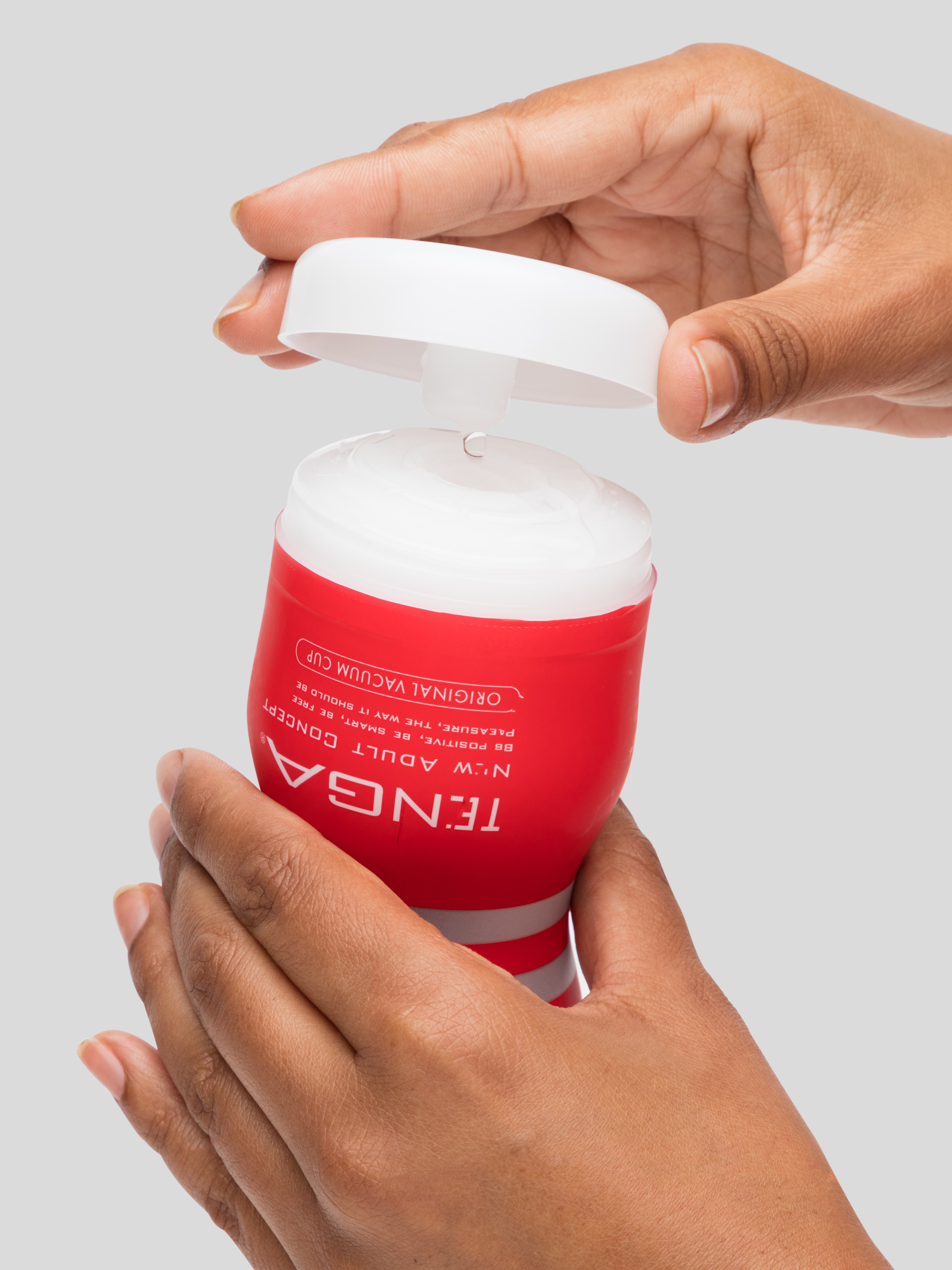 TENGA Original Vacuum Deep Throat Onacup, White, hi-res