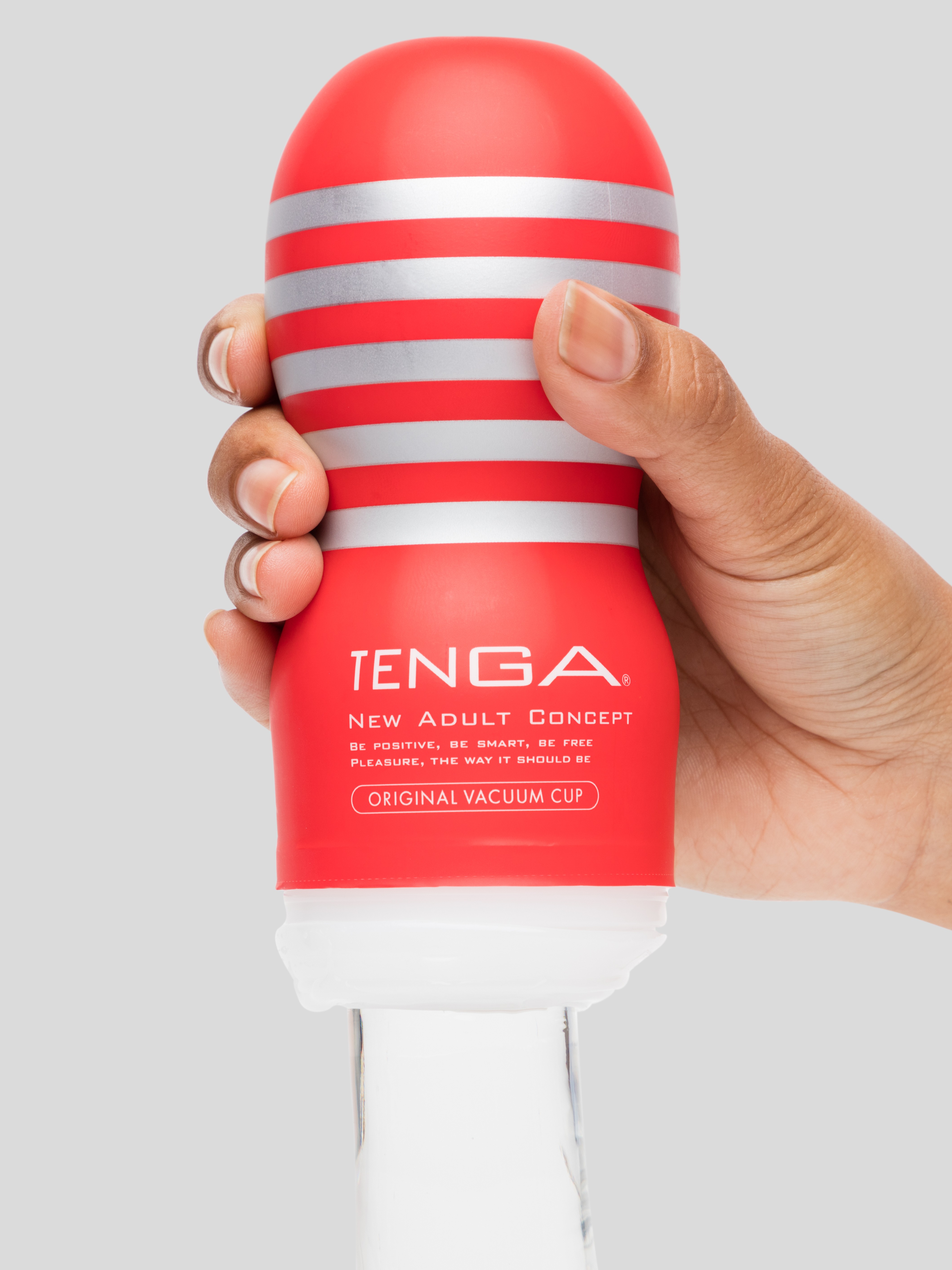 TENGA Original Vacuum Deep Throat Onacup, White, hi-res