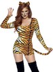 Leg Avenue Untamed Tiger Costume, Orange, hi-res
