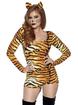 Leg Avenue Untamed Tiger Costume, Orange, hi-res