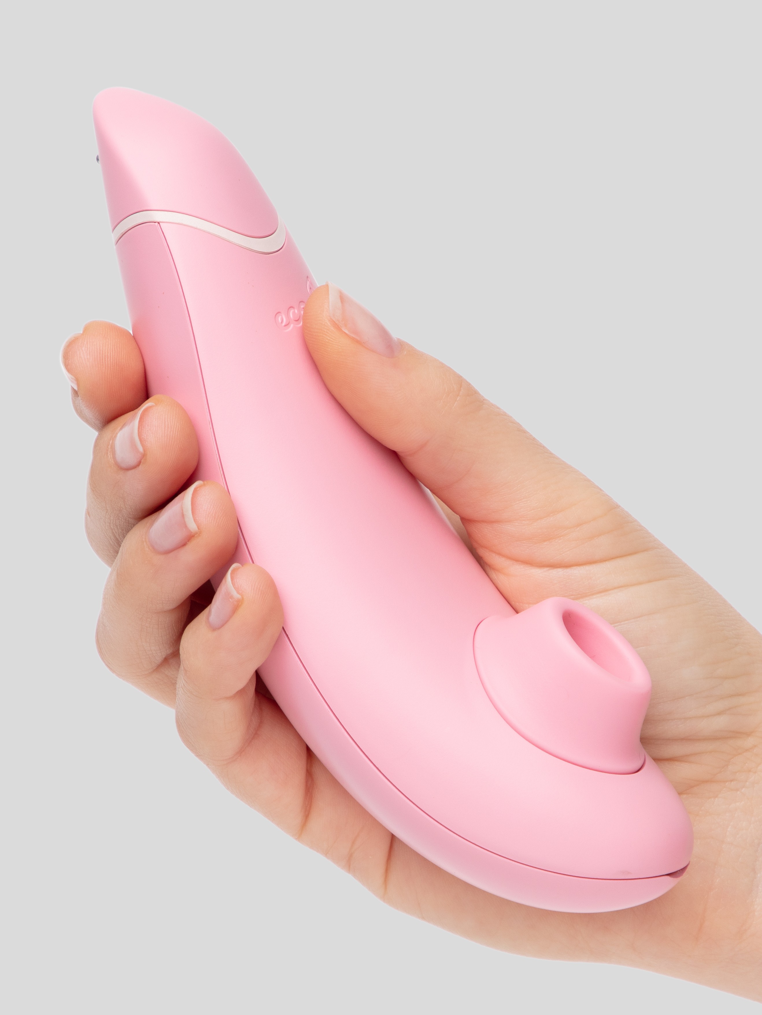 Image of Womanizer Premium Eco Smart Silence Clitoral Stimulator - Pink
