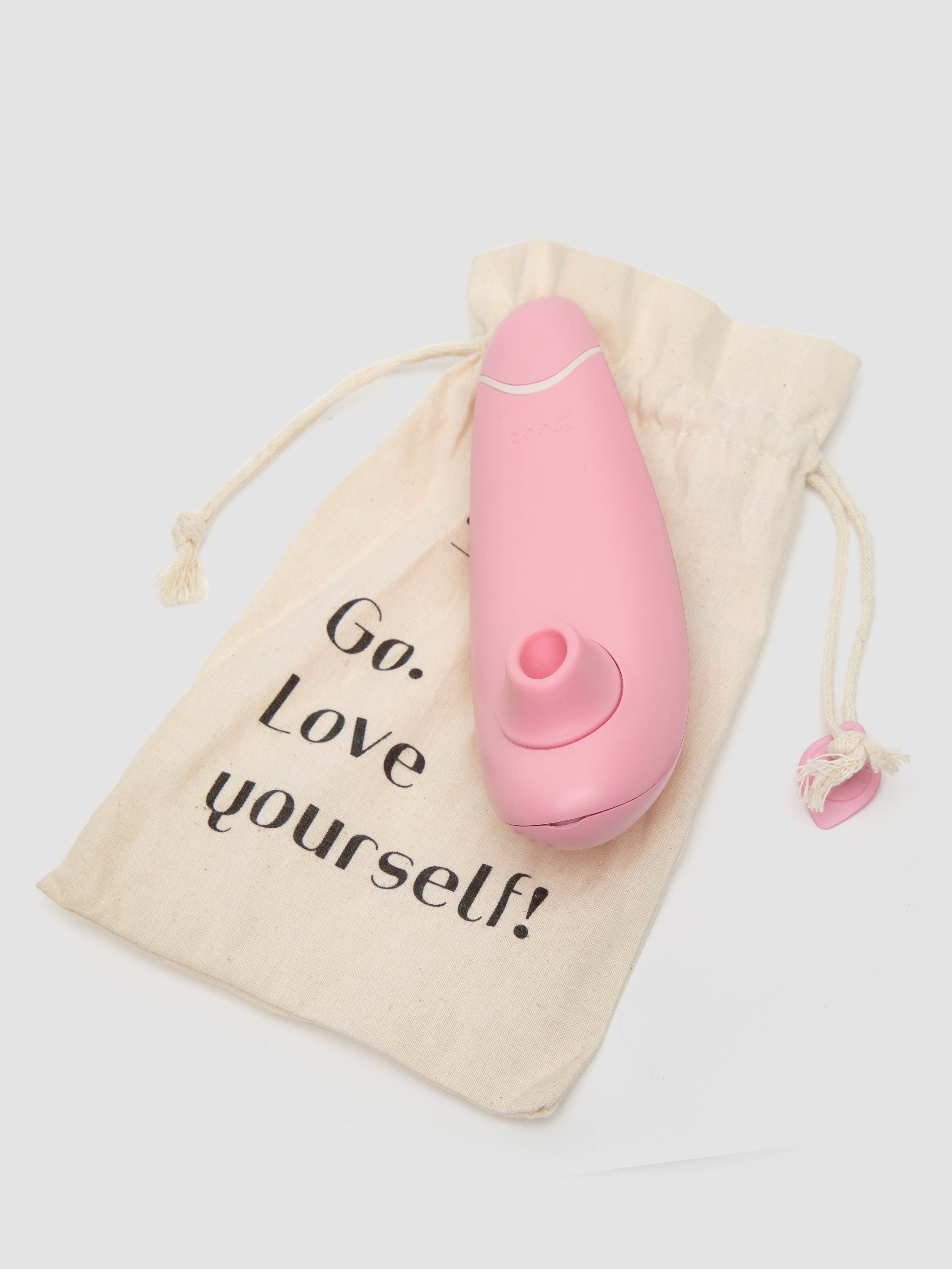 Womanizer Premium Eco Smart Silence Clitoral Stimulator, Pink, hi-res